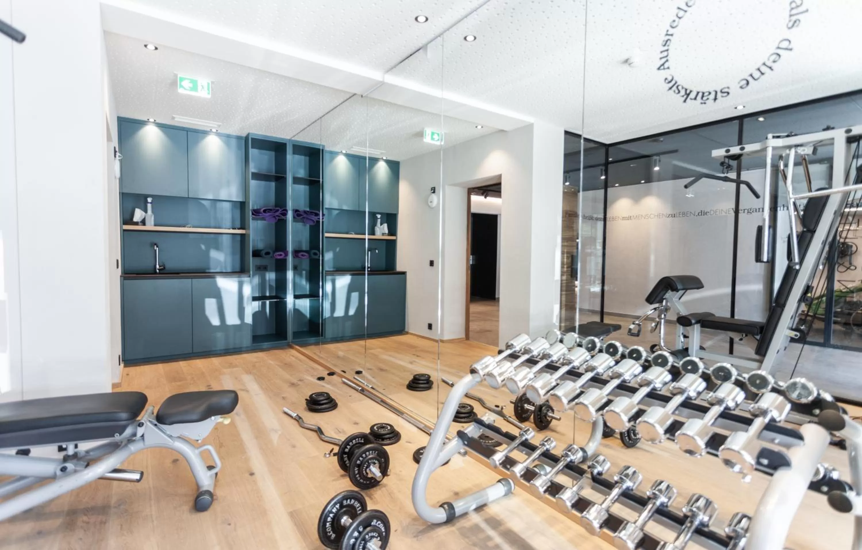 Fitness centre/facilities in Familotel Kindl