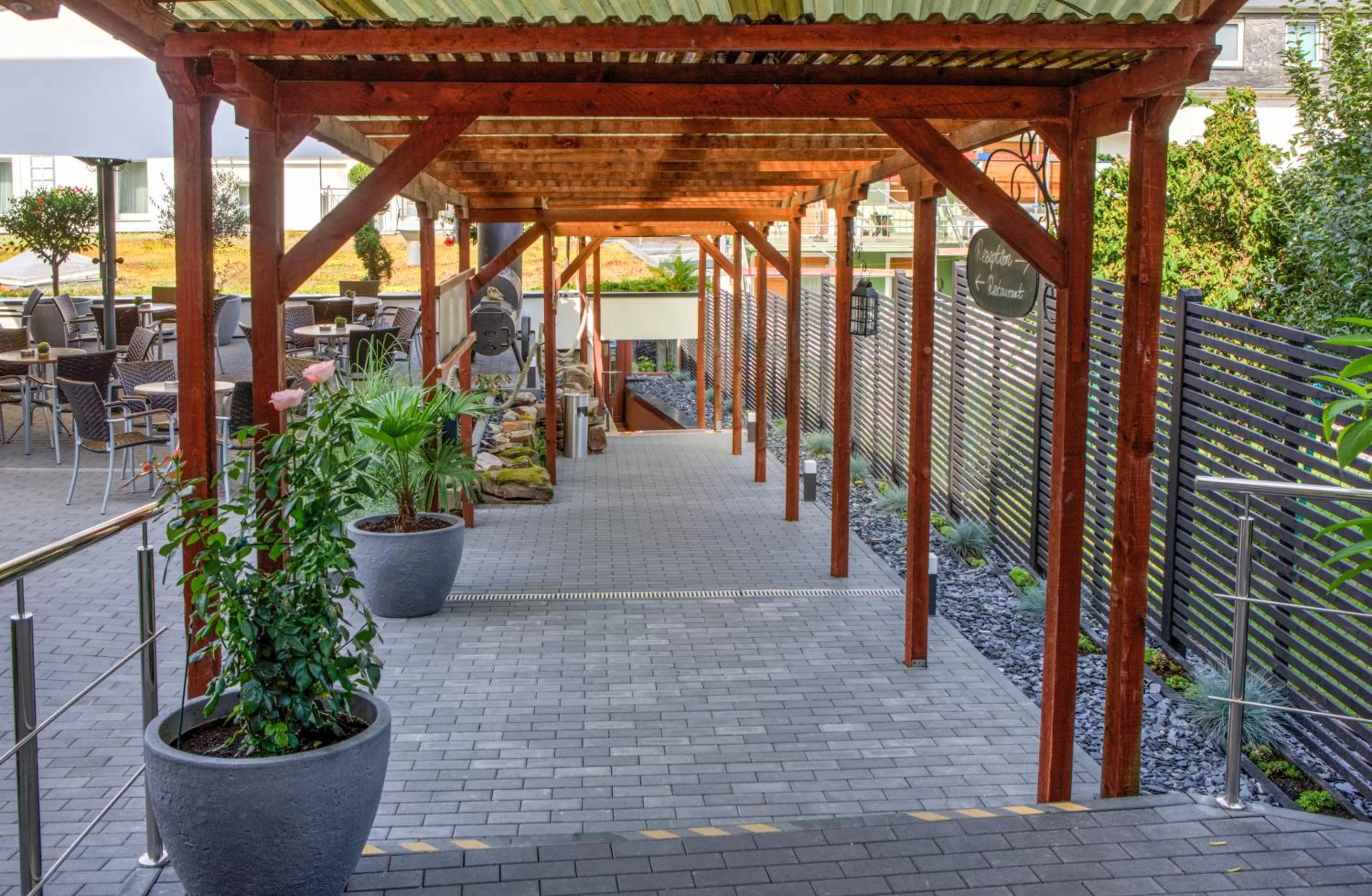 Garden in Moselromantik Hotel Am Panoramabogen