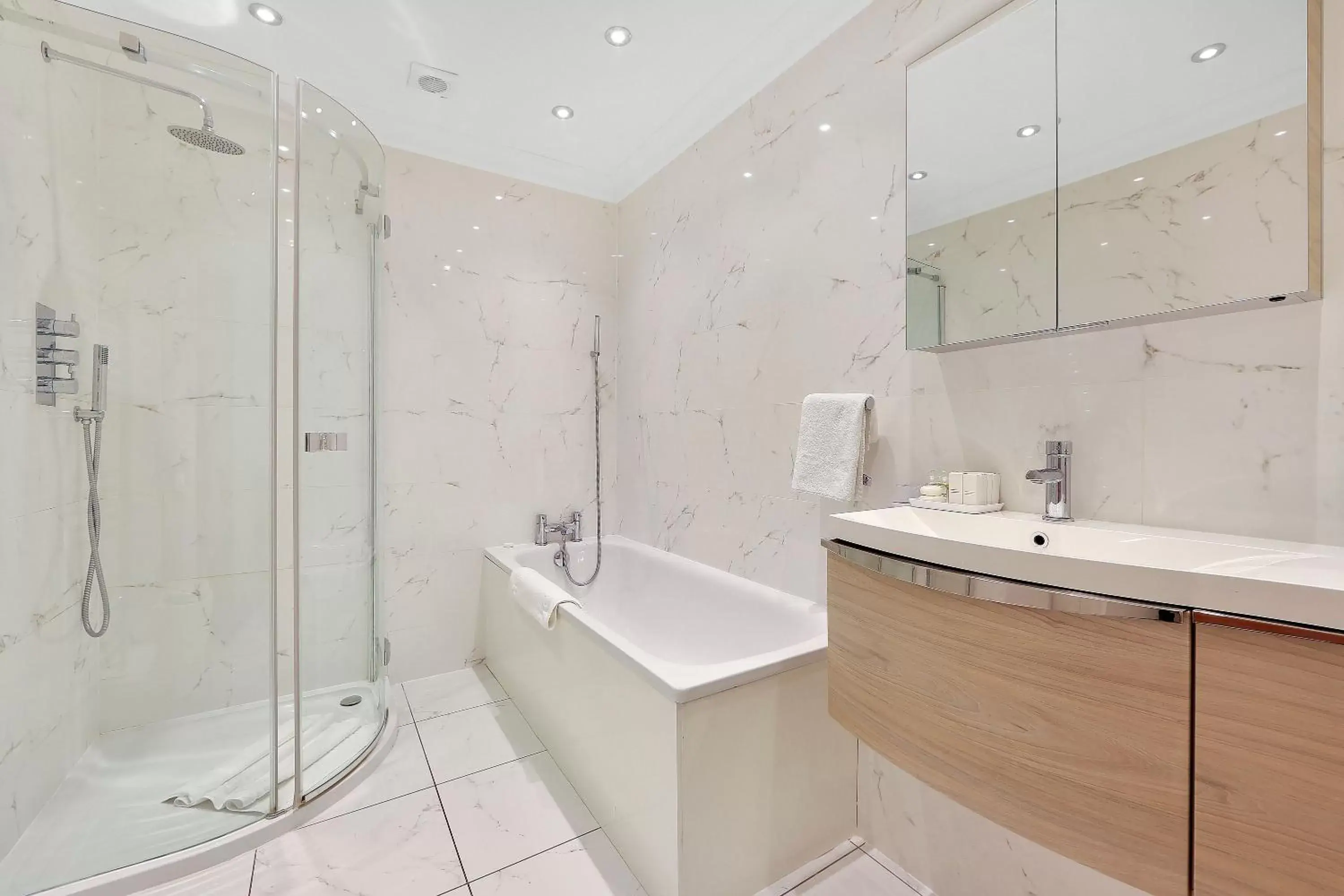 Shower, Bathroom in No1 The Mansions By Mansley