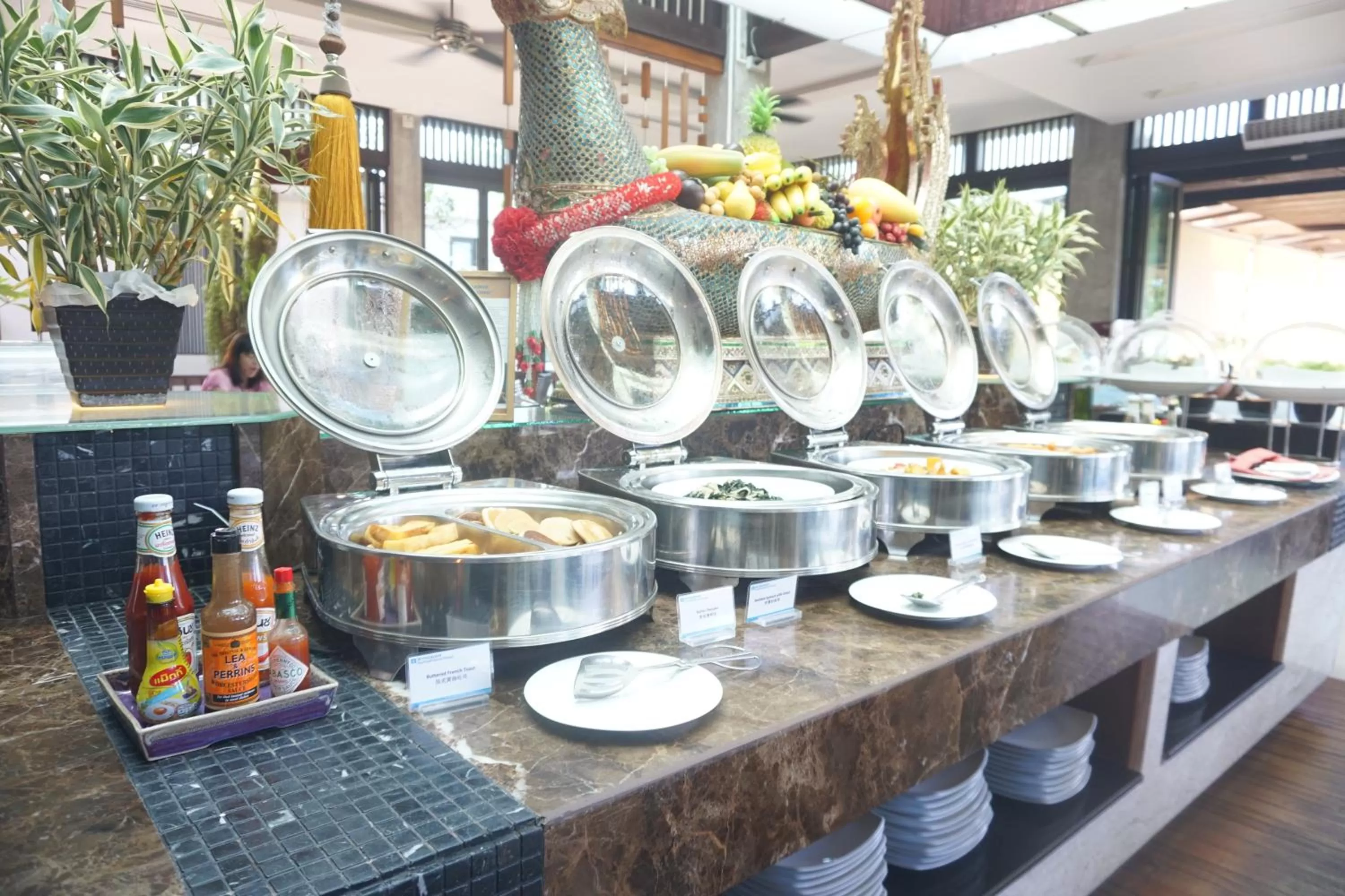 Breakfast in Wyndham Sea Pearl Resort, Phuket