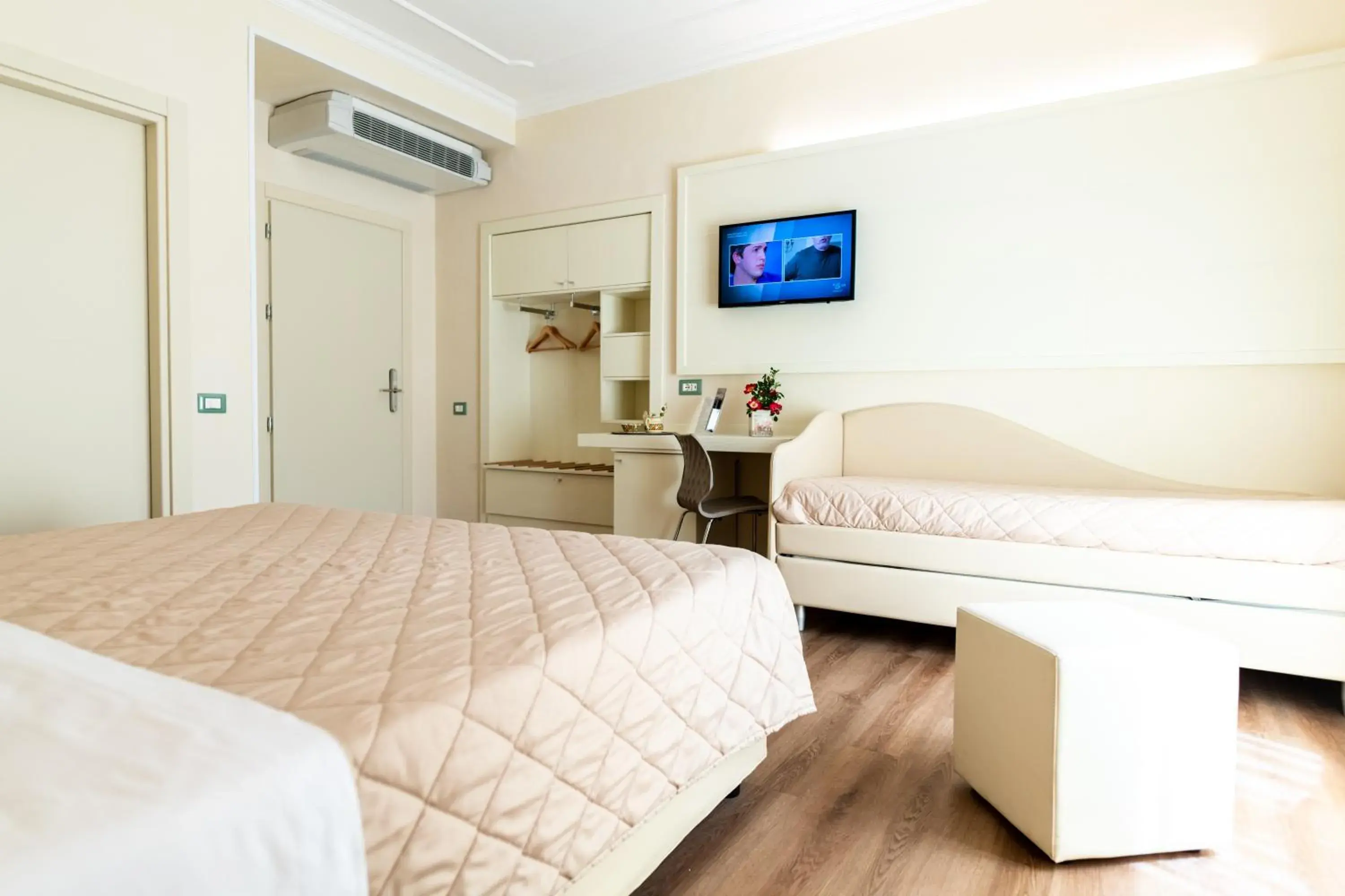 Bed in Hotel Corso Bed in Hotel Corso