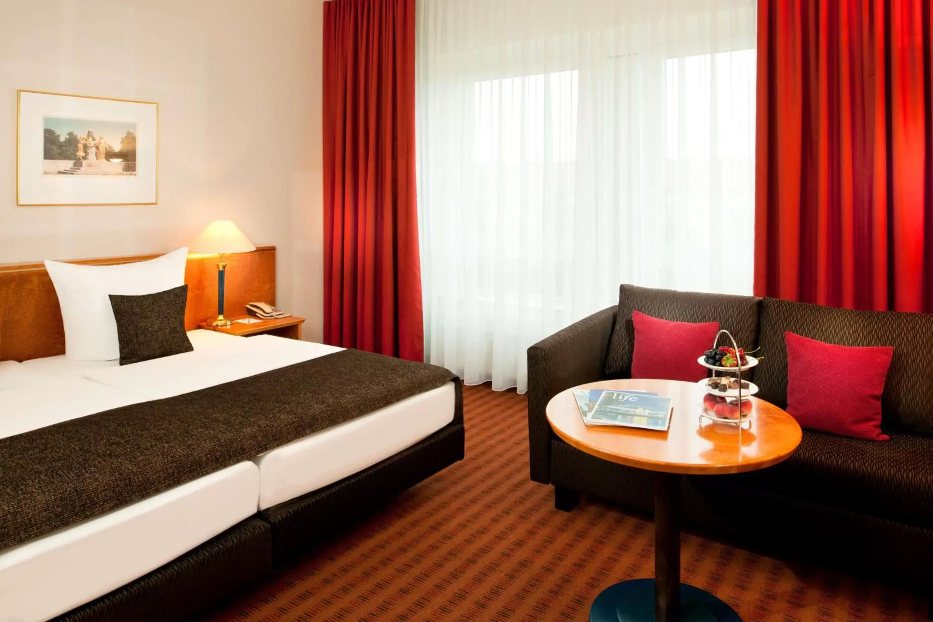 Photo of the whole room, Bed in Dorint Hotel Dresden