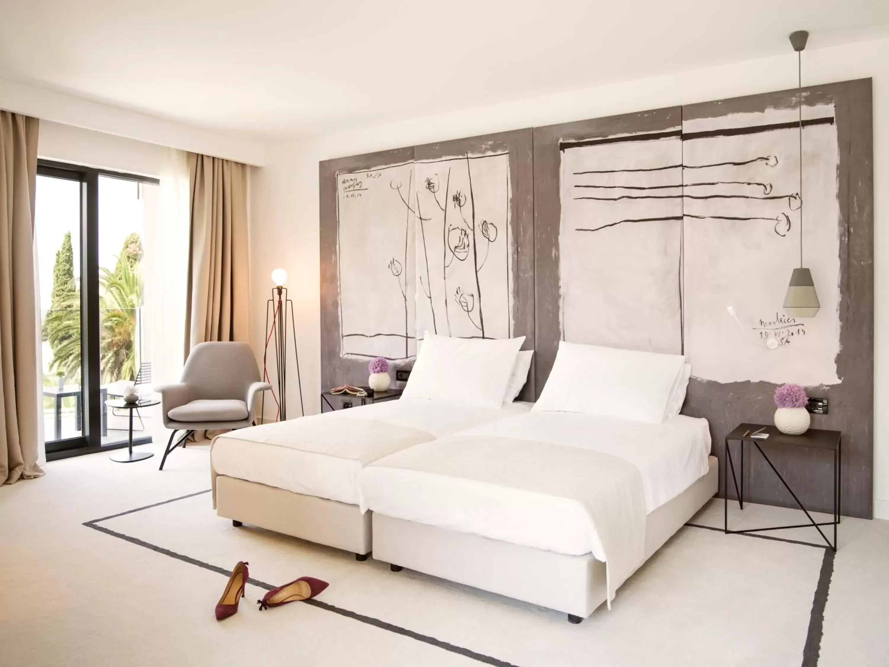 Premium Double Room with Balcony and Sea View in Hotel Kompas Premium Double Room with Balcony and Sea View in Hotel Kompas