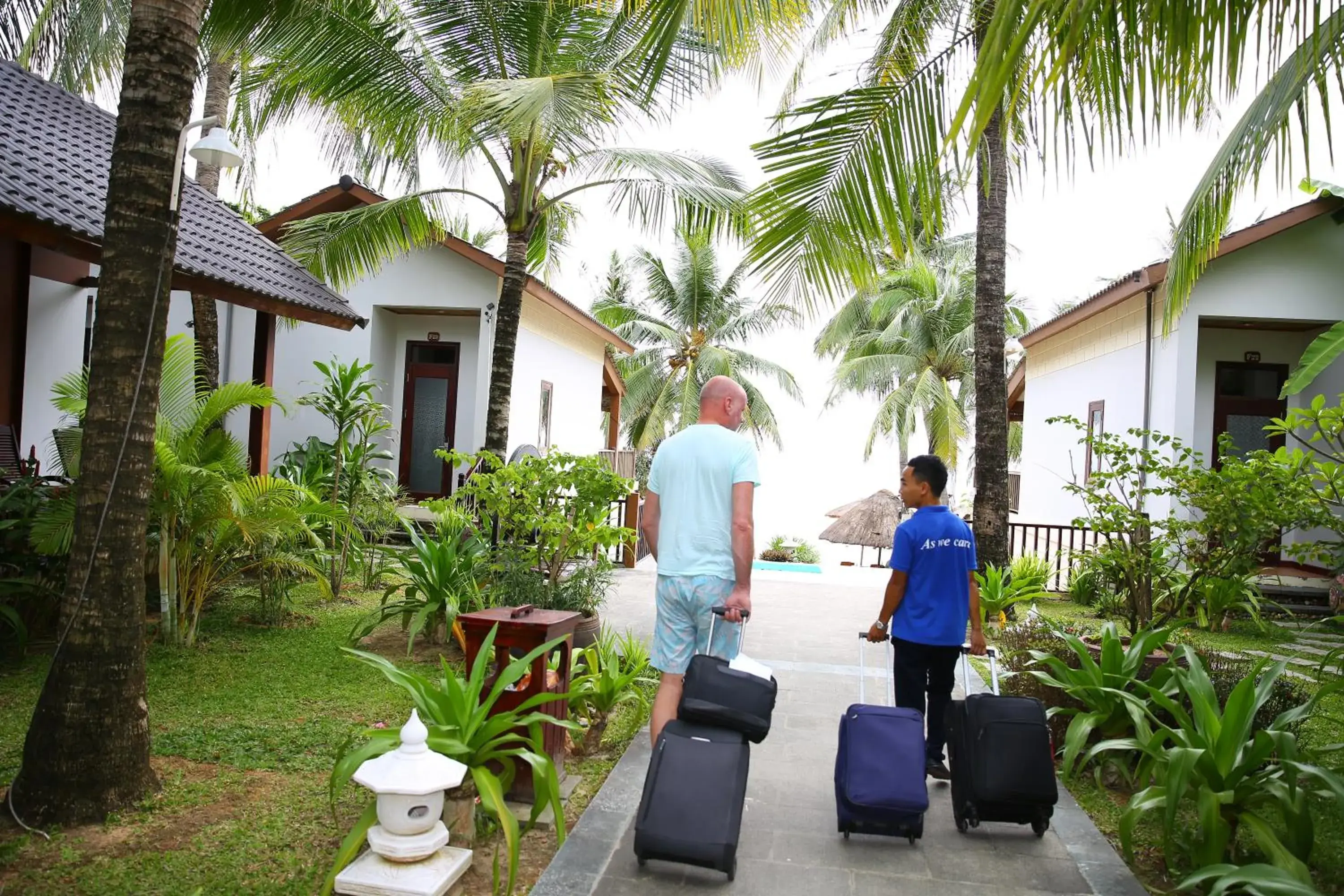 Staff in Tropicana Resort Phu Quoc