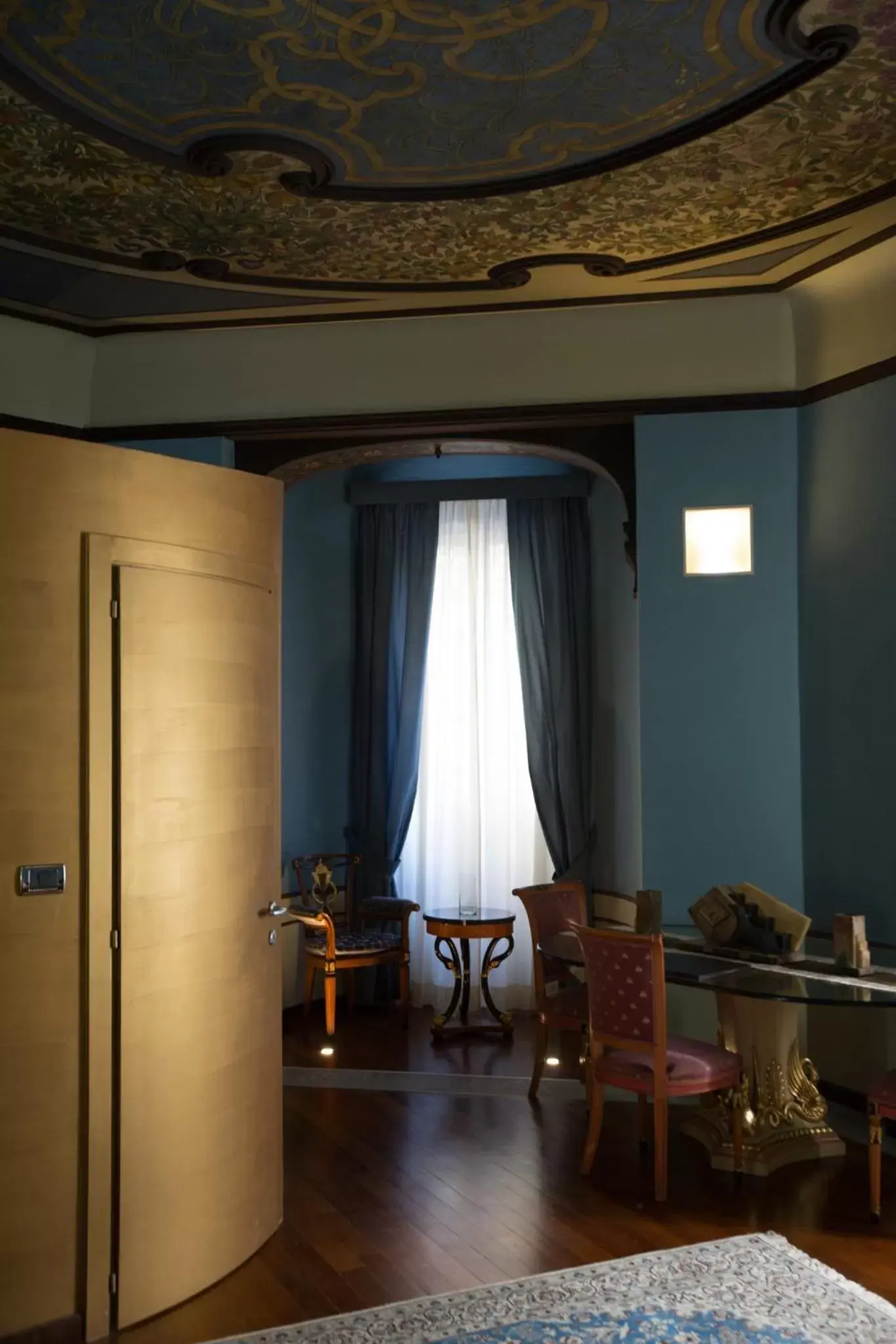 Decorative detail in Hotel Dei Pittori