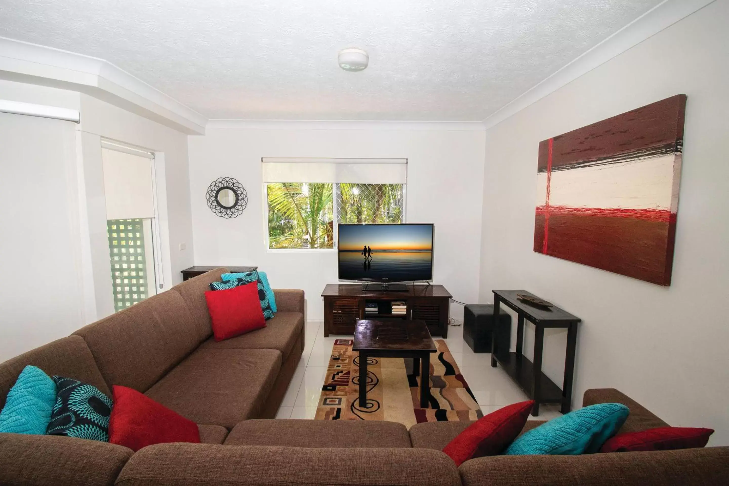 Living room, Seating Area in Grande Florida Beachside Resort