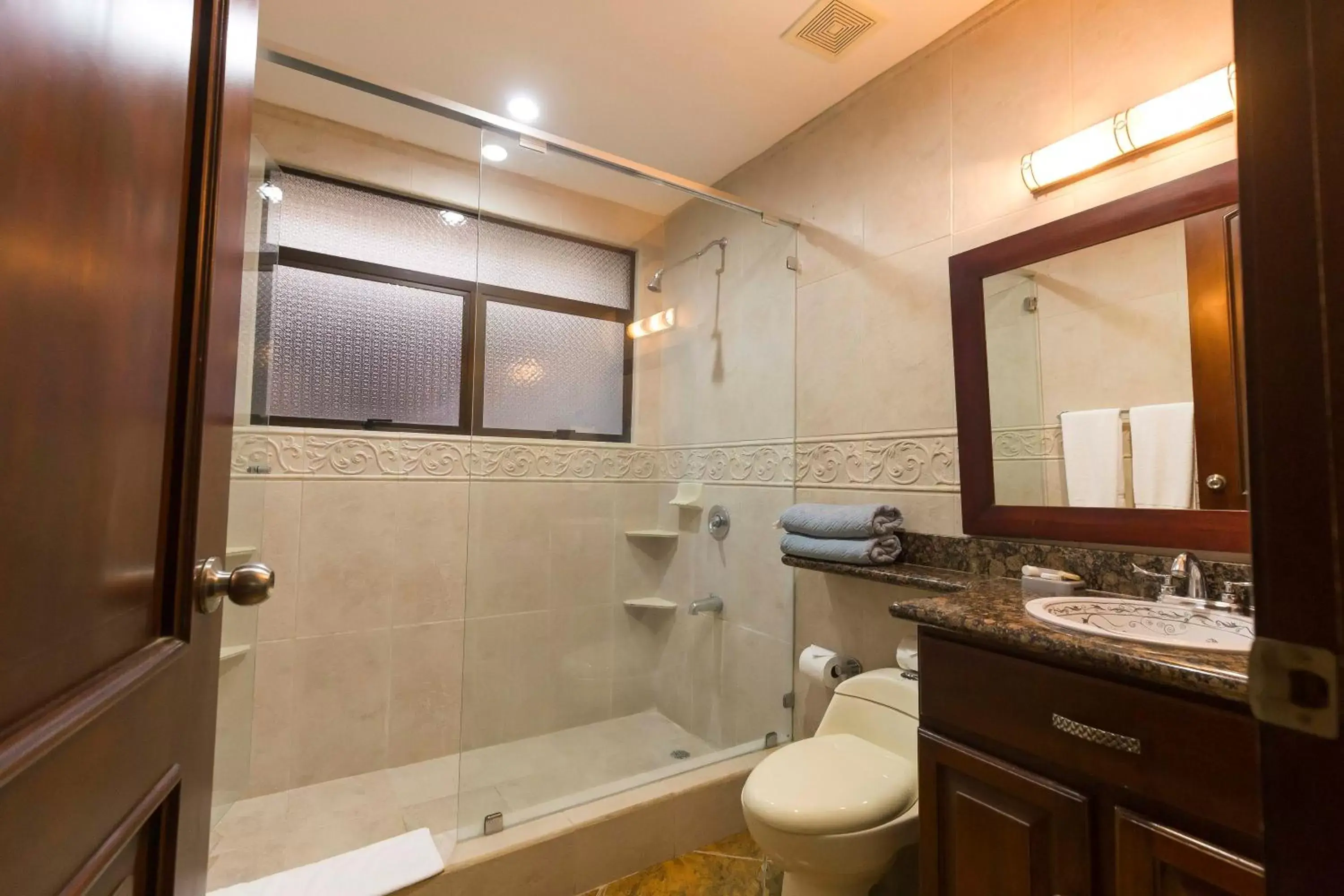 Shower, Bathroom in Monte Carlo Luxury Condominiums