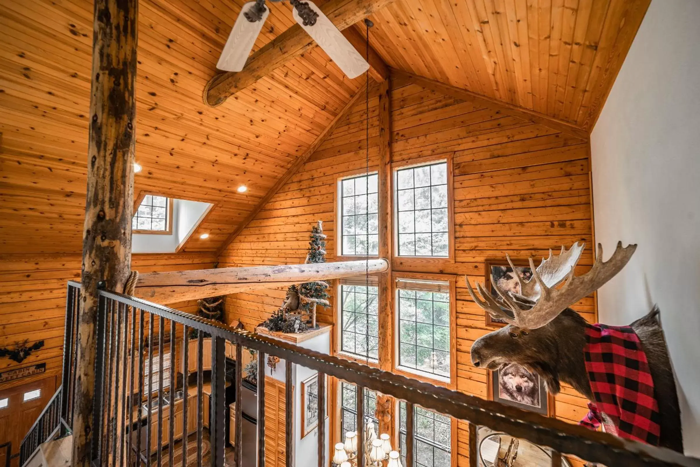 Decorative detail in Cabins at Grand Mountain