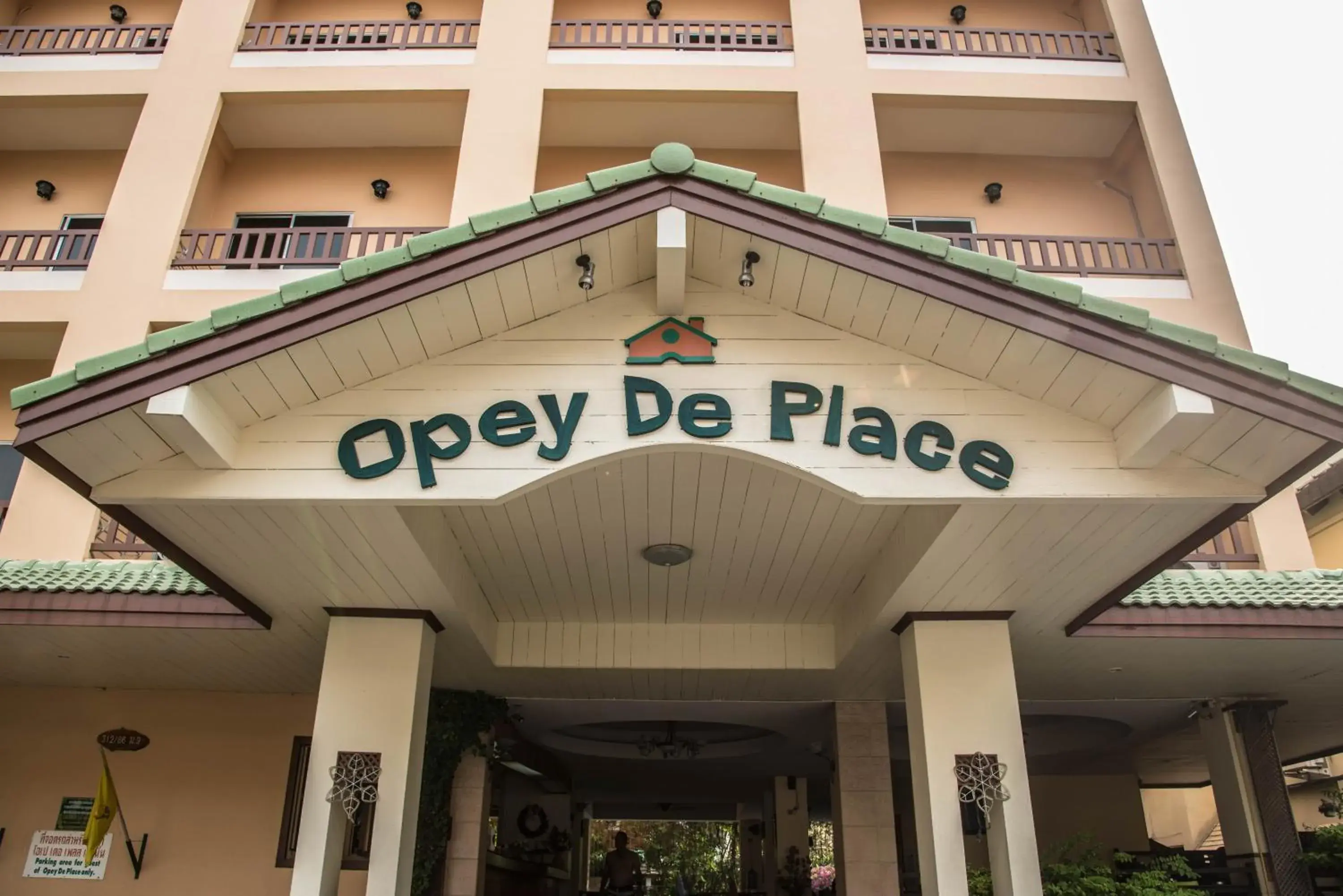 Property logo or sign, Facade/Entrance in Opey De Place Pattaya