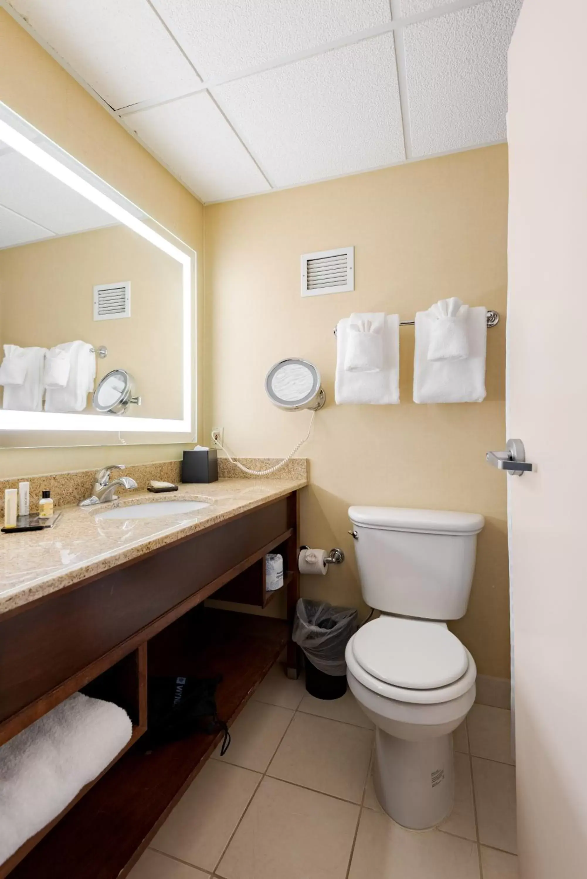 Bathroom in Wyndham Omaha Hotel - West Dodge