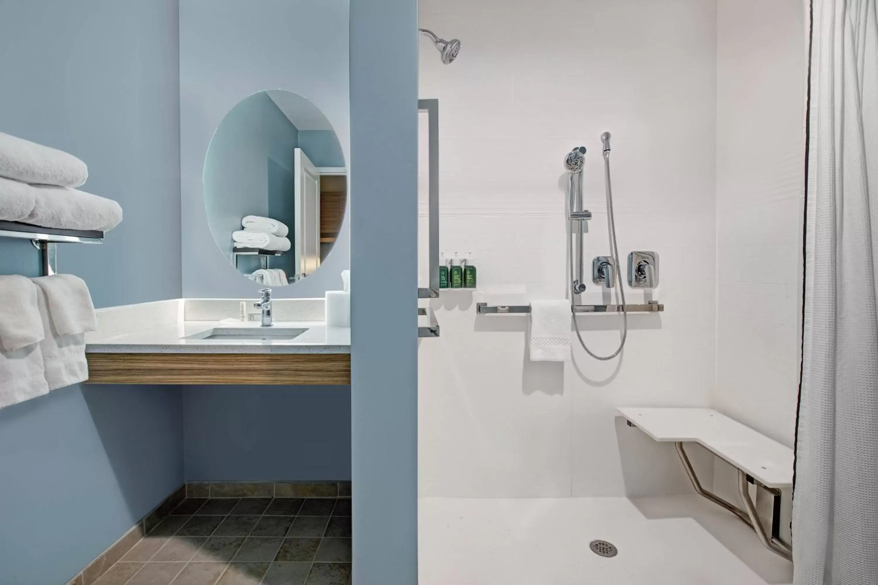 Bathroom in TownePlace Suites by Marriott Potomac Mills Woodbridge