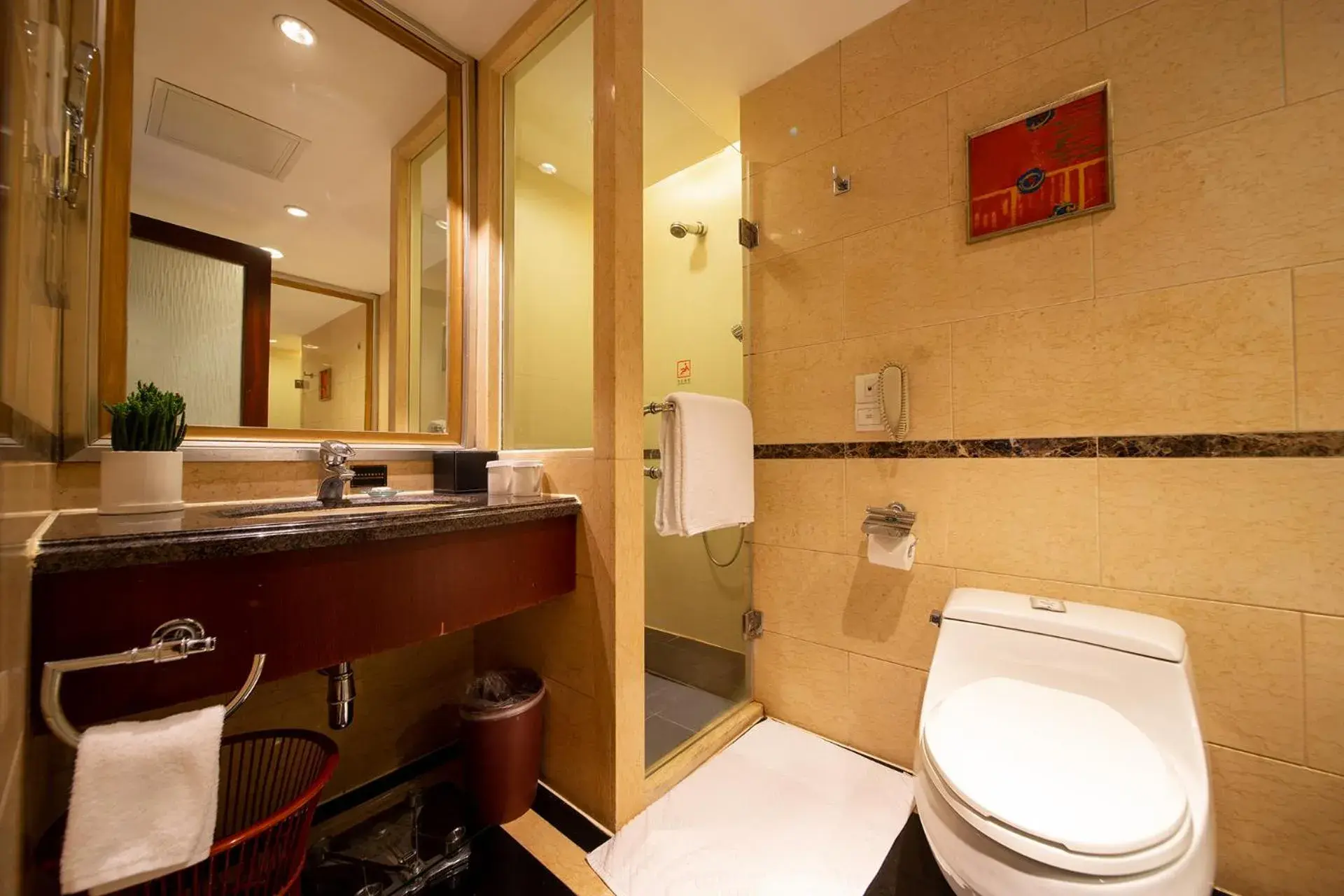 Bathroom in Grand International Hotel