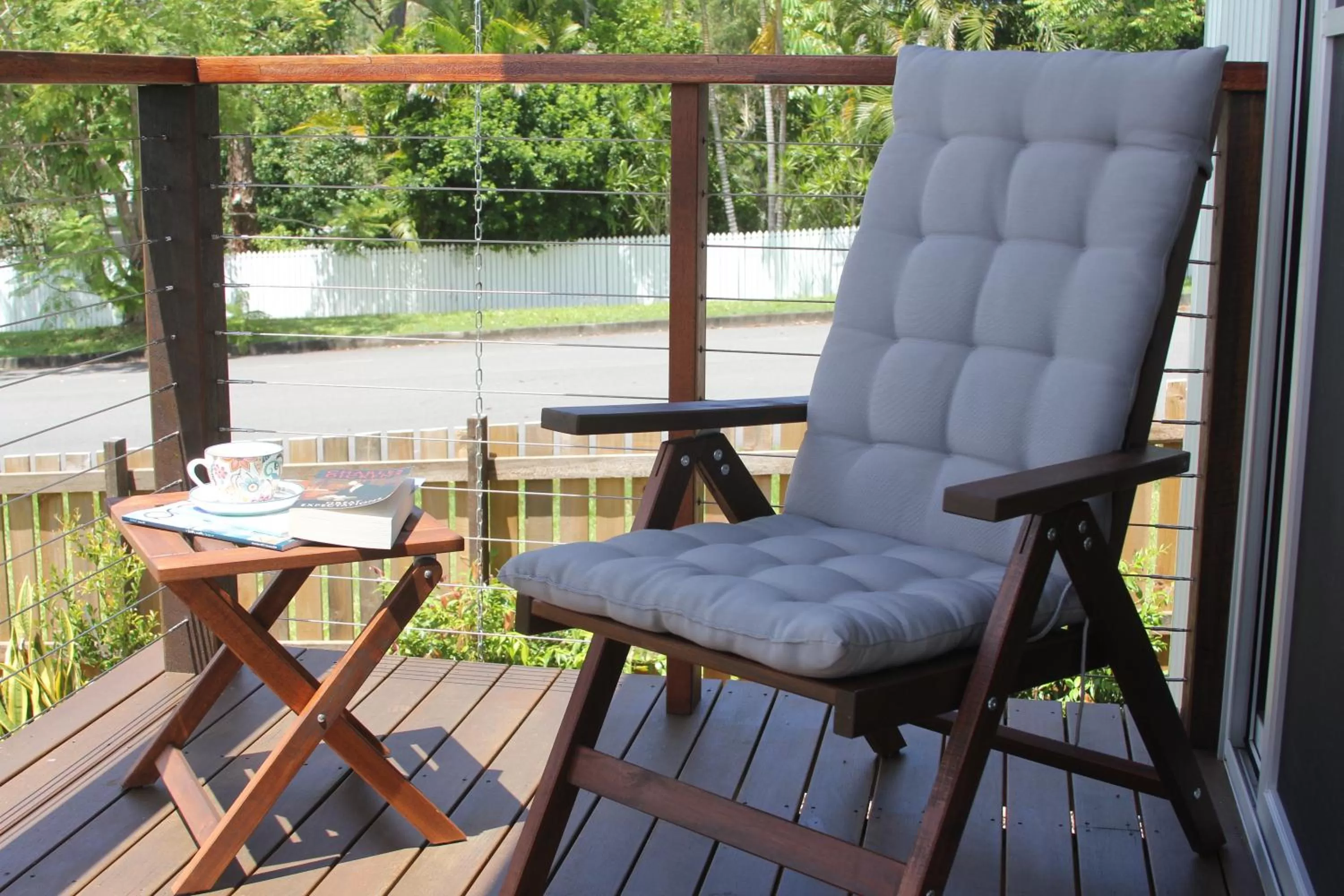 Patio in Gridley Homestead B&B