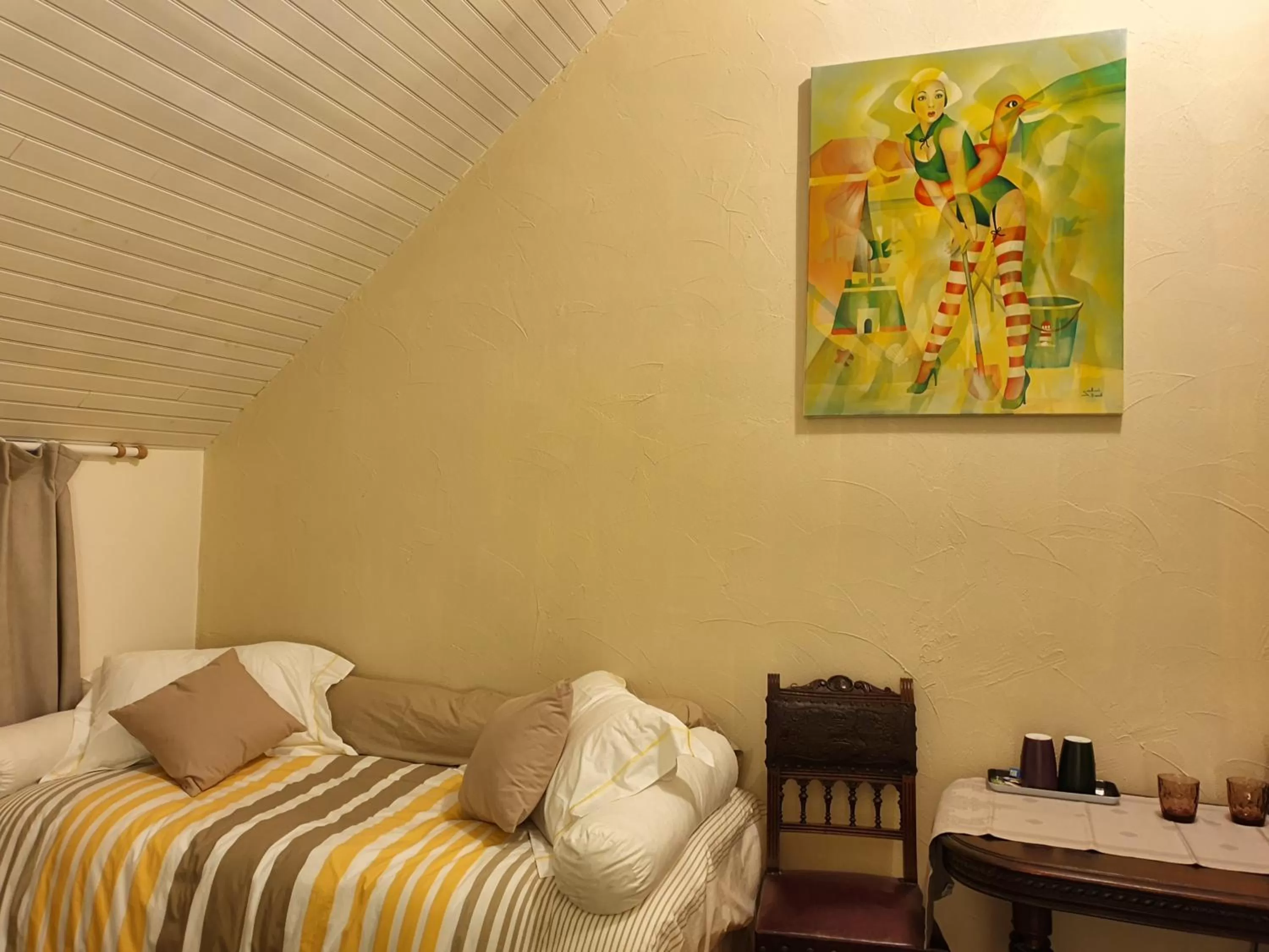 Area and facilities, Bed in lesroses1680