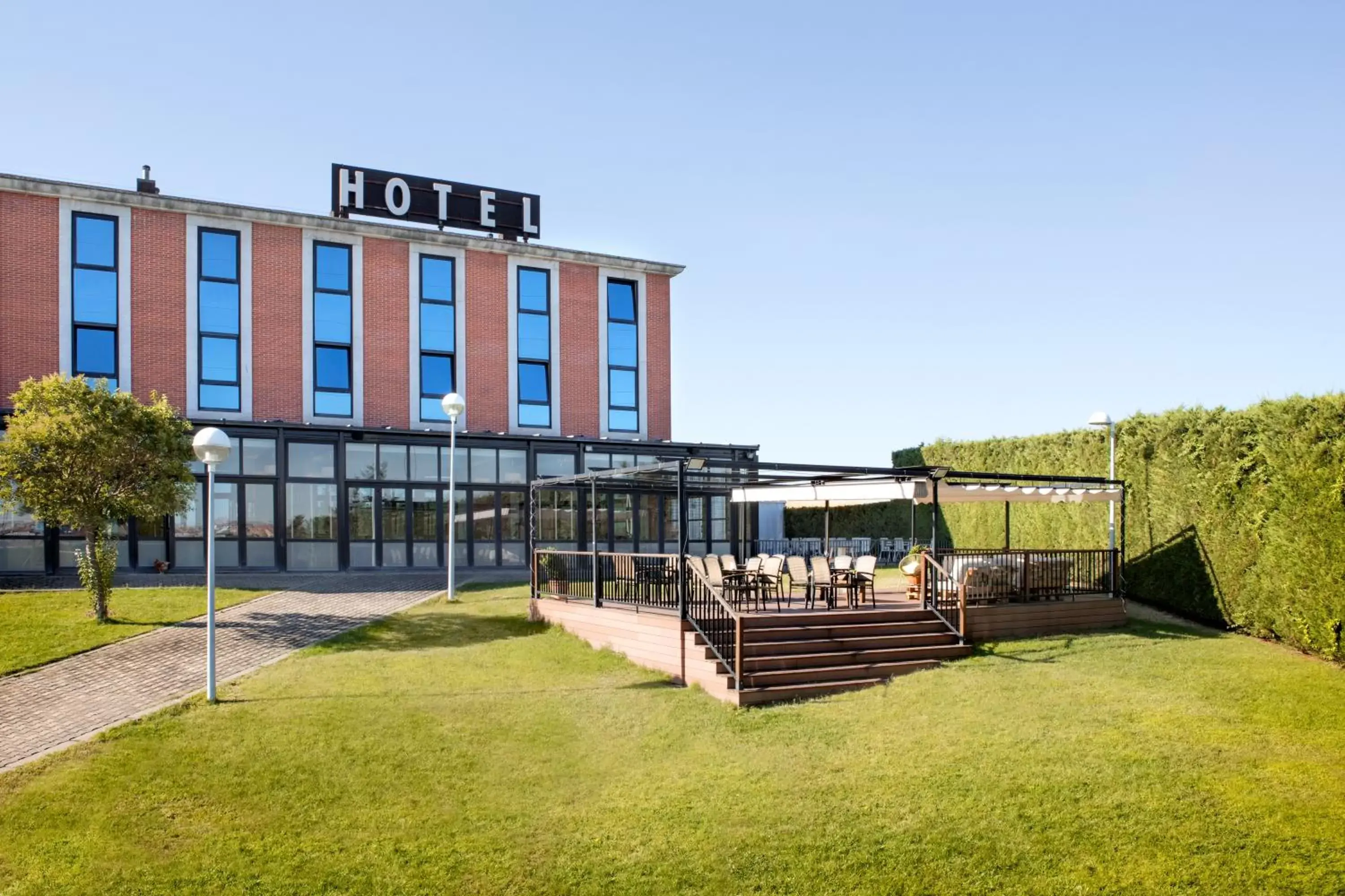 Property building in Hotel Salamanca Montalvo Property building in Hotel Salamanca Montalvo