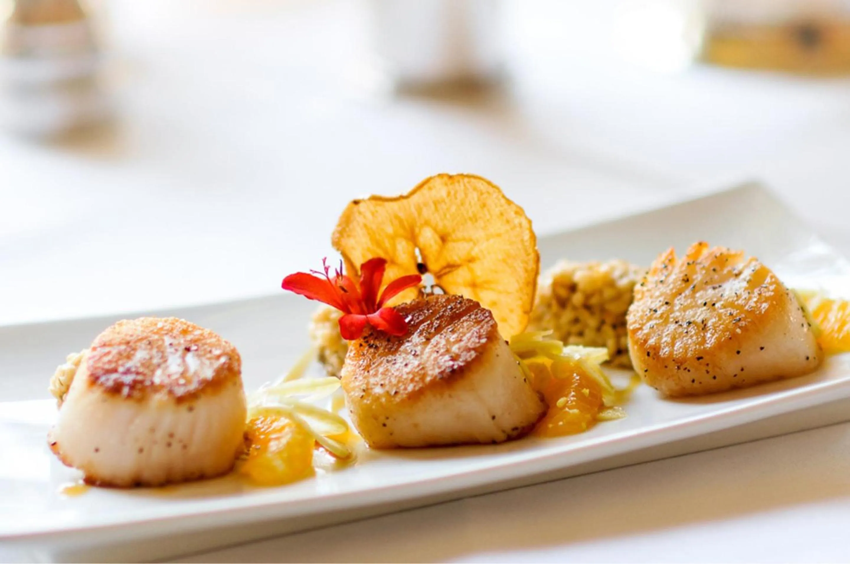 Food in Cliff House at Pikes Peak