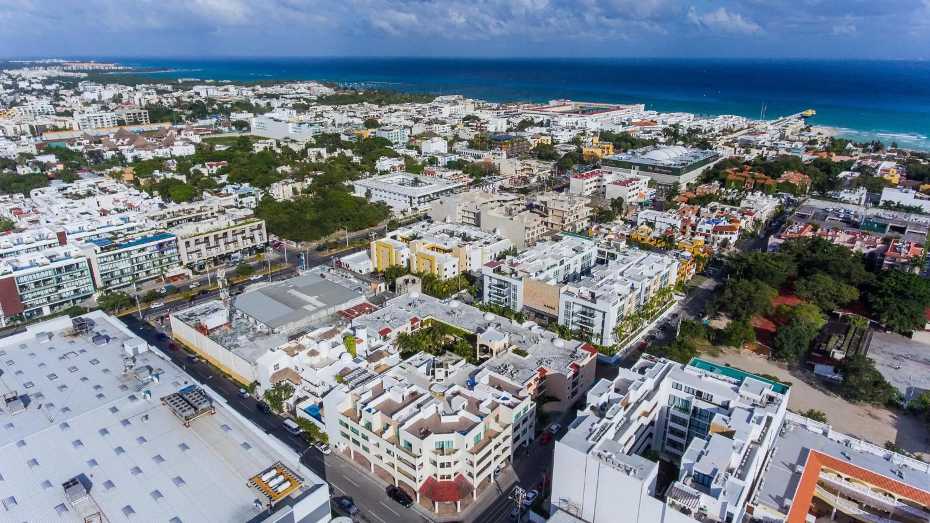 Property building, Bird's-eye View in Luxury apartment two