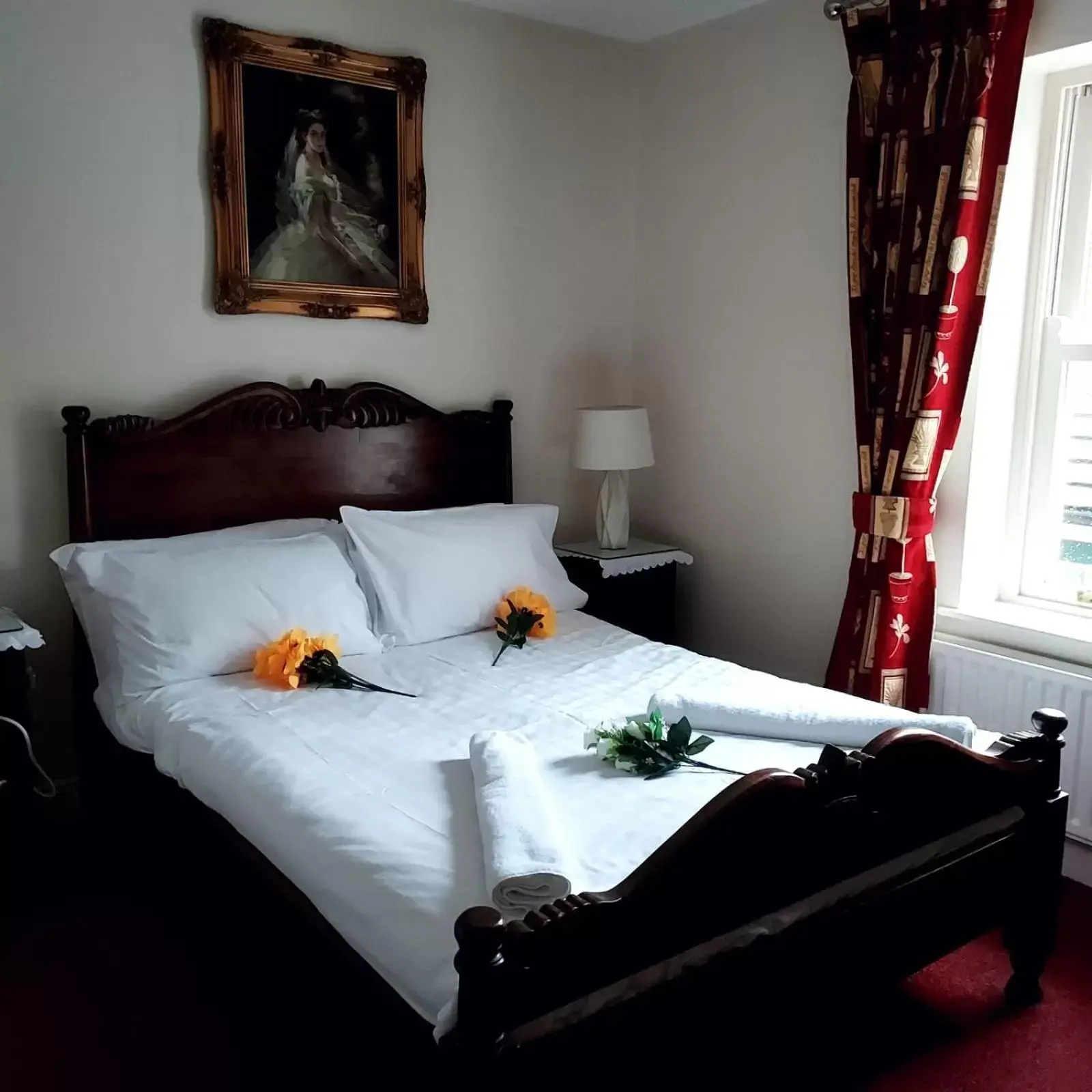 Bed in Fennessy's Hotel