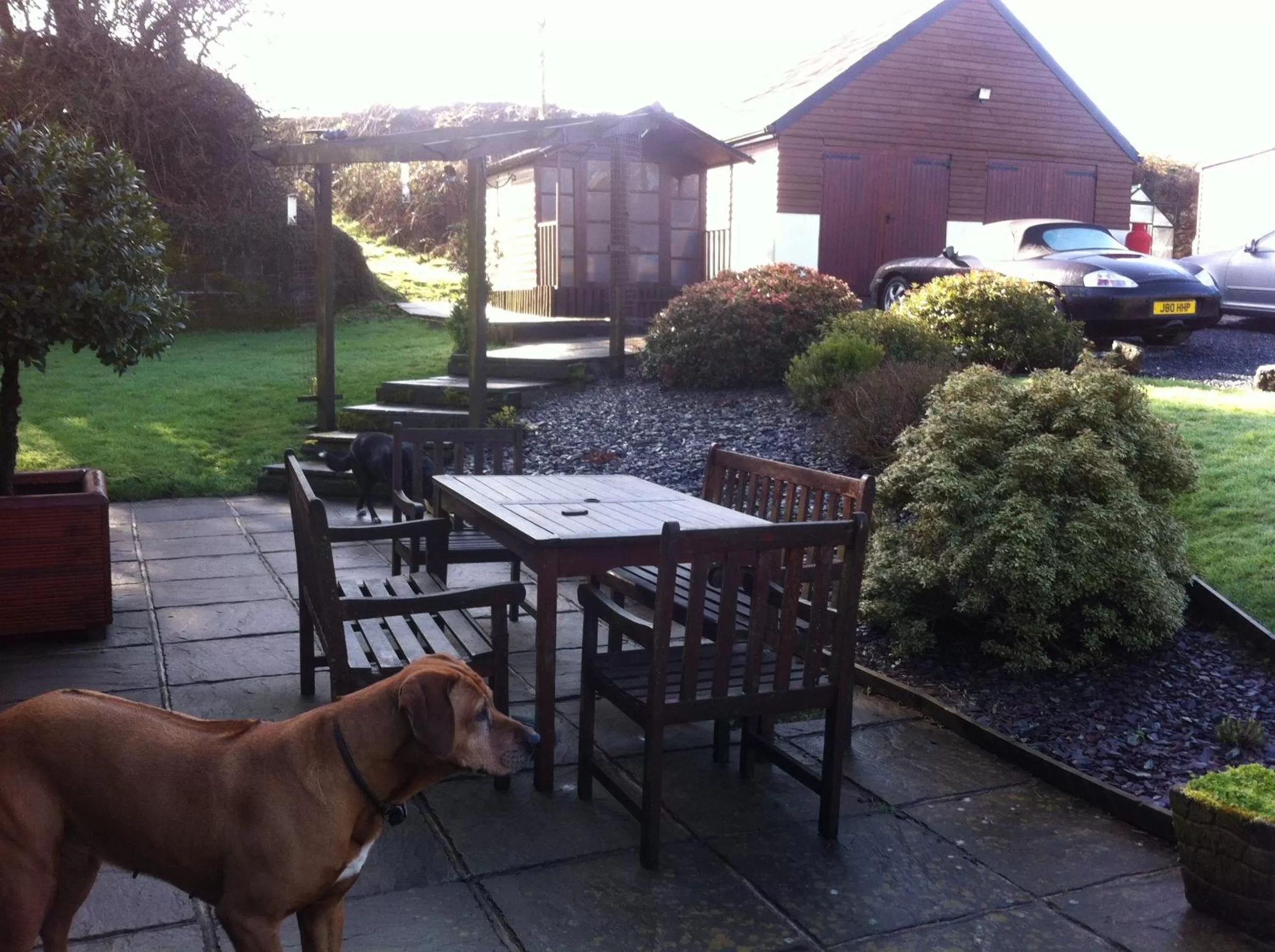 Balcony/Terrace in Beudy Bach