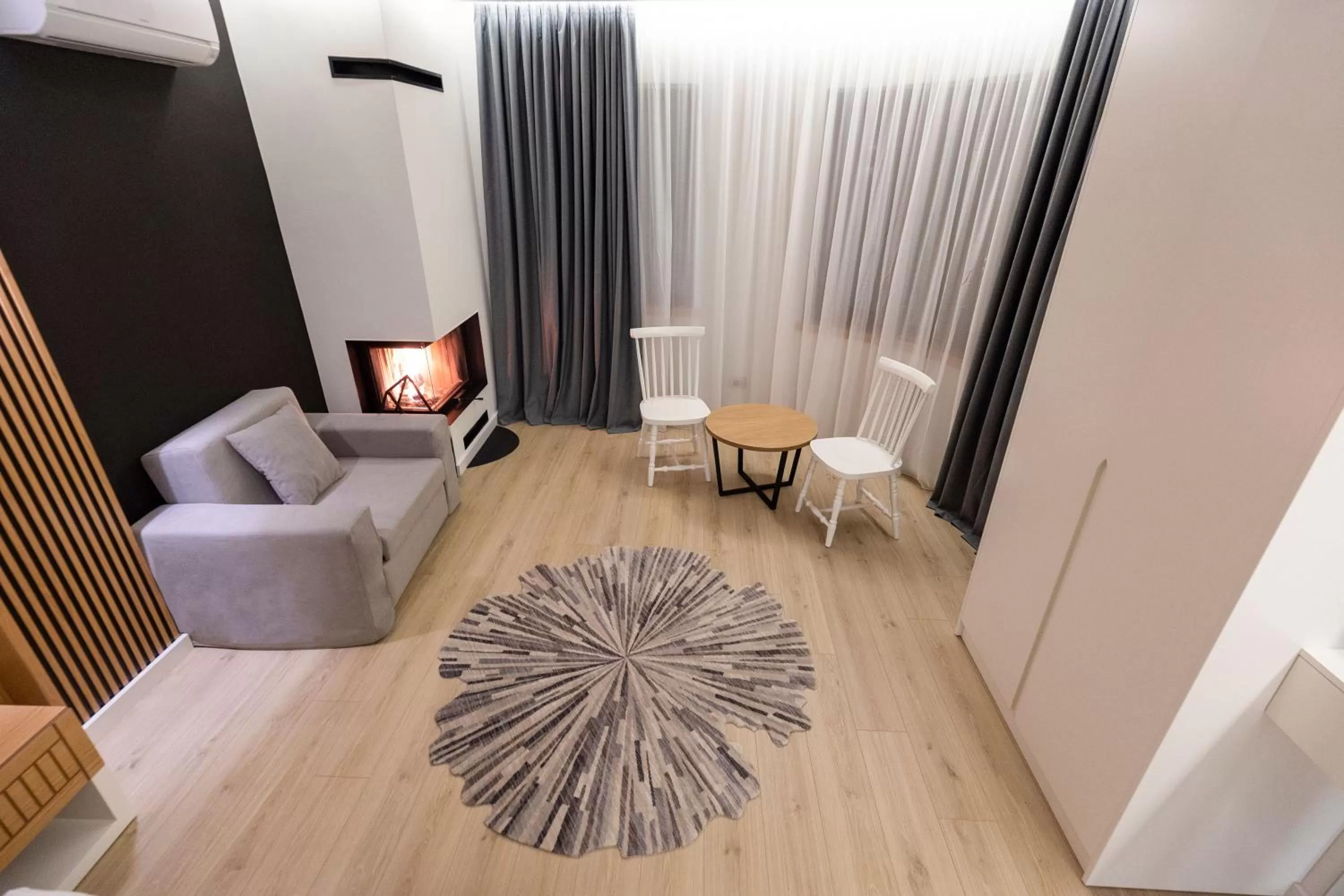 Seating area in Bujtina Oxhaku