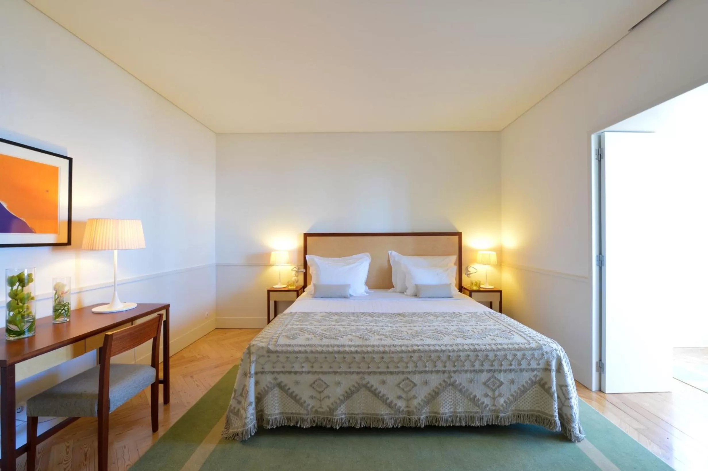 Bed in Pousada da Serra da Estrela