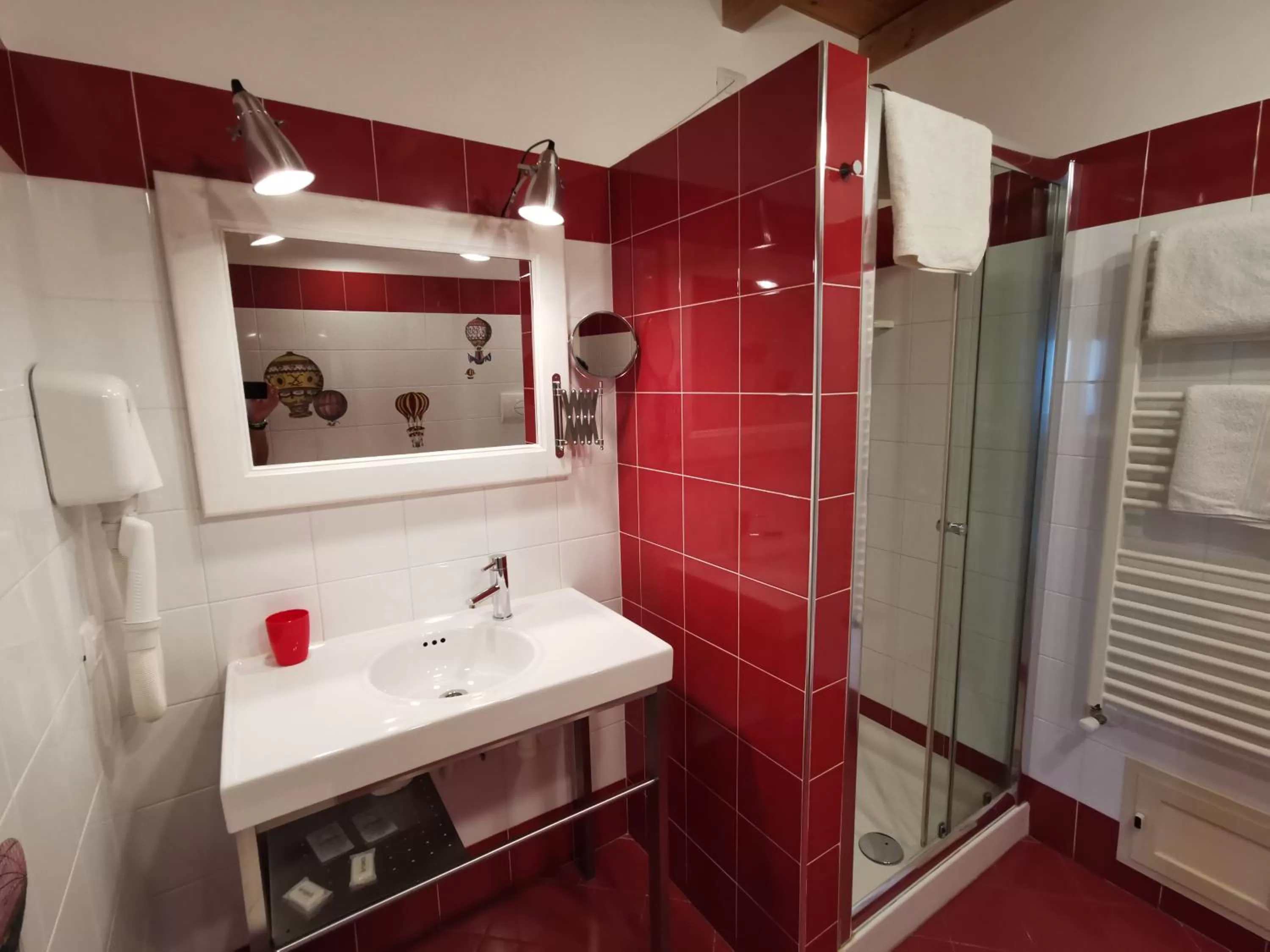 Bathroom in B&B Re Umberto