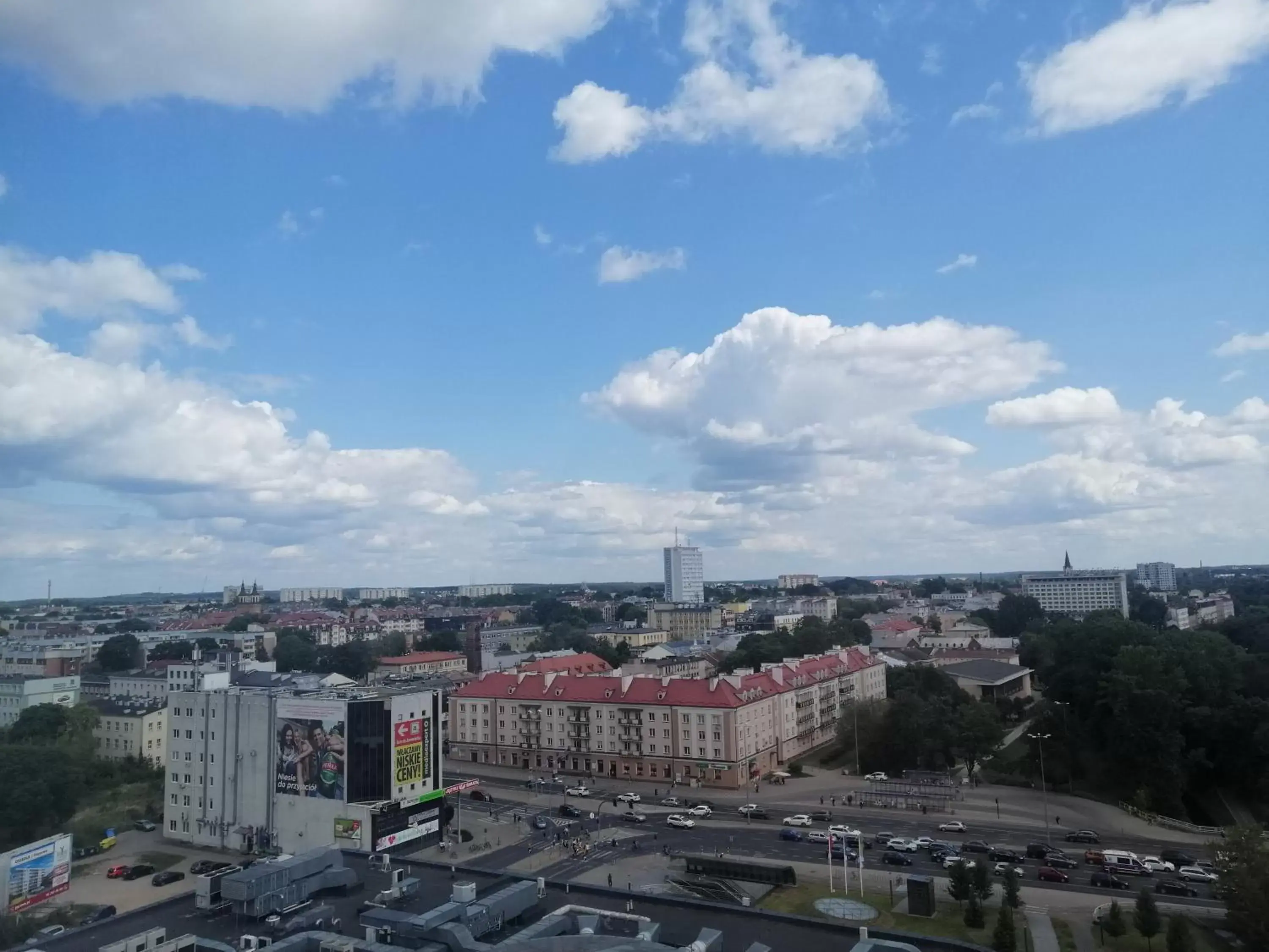 Bird's eye view in ibis Styles Bialystok