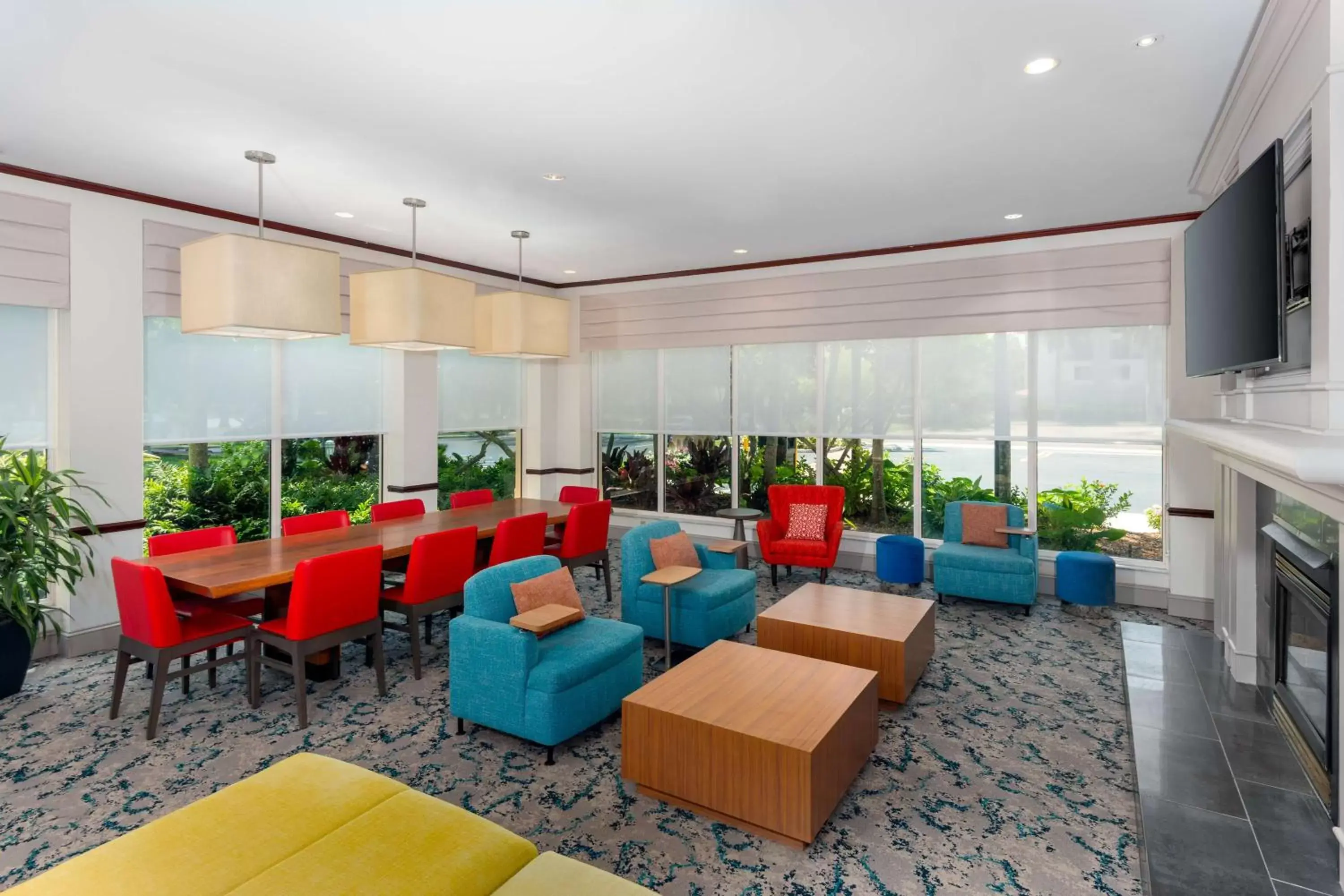Lobby or reception in Hilton Garden Inn Ft. Lauderdale SW/Miramar