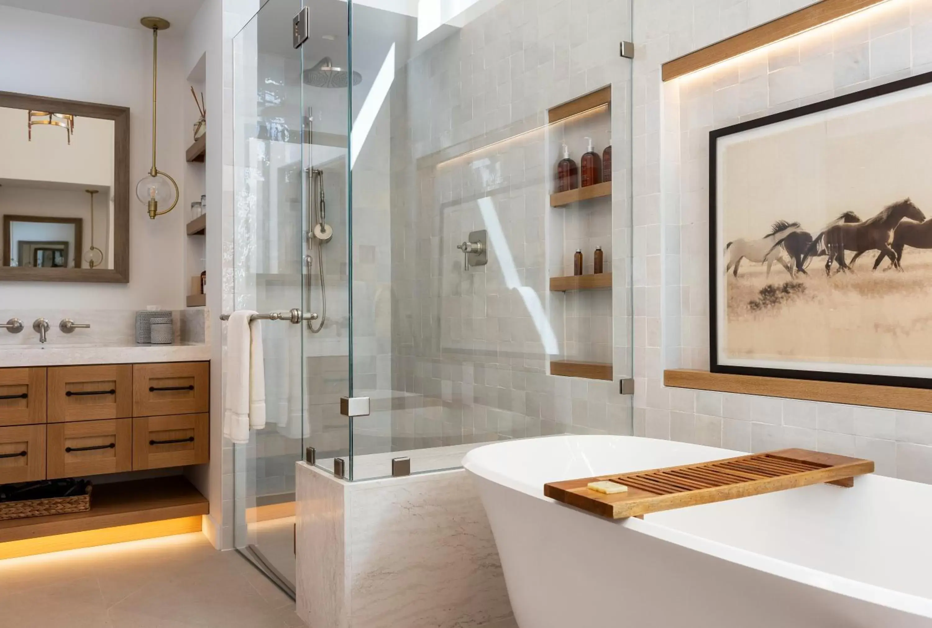 Bathroom in Carmel Valley Ranch, in The Unbound Collection by Hyatt