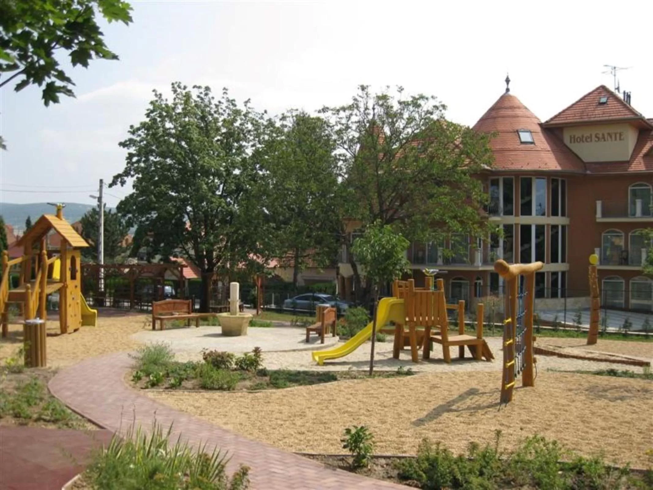 Children play ground in SANTE Hévíz