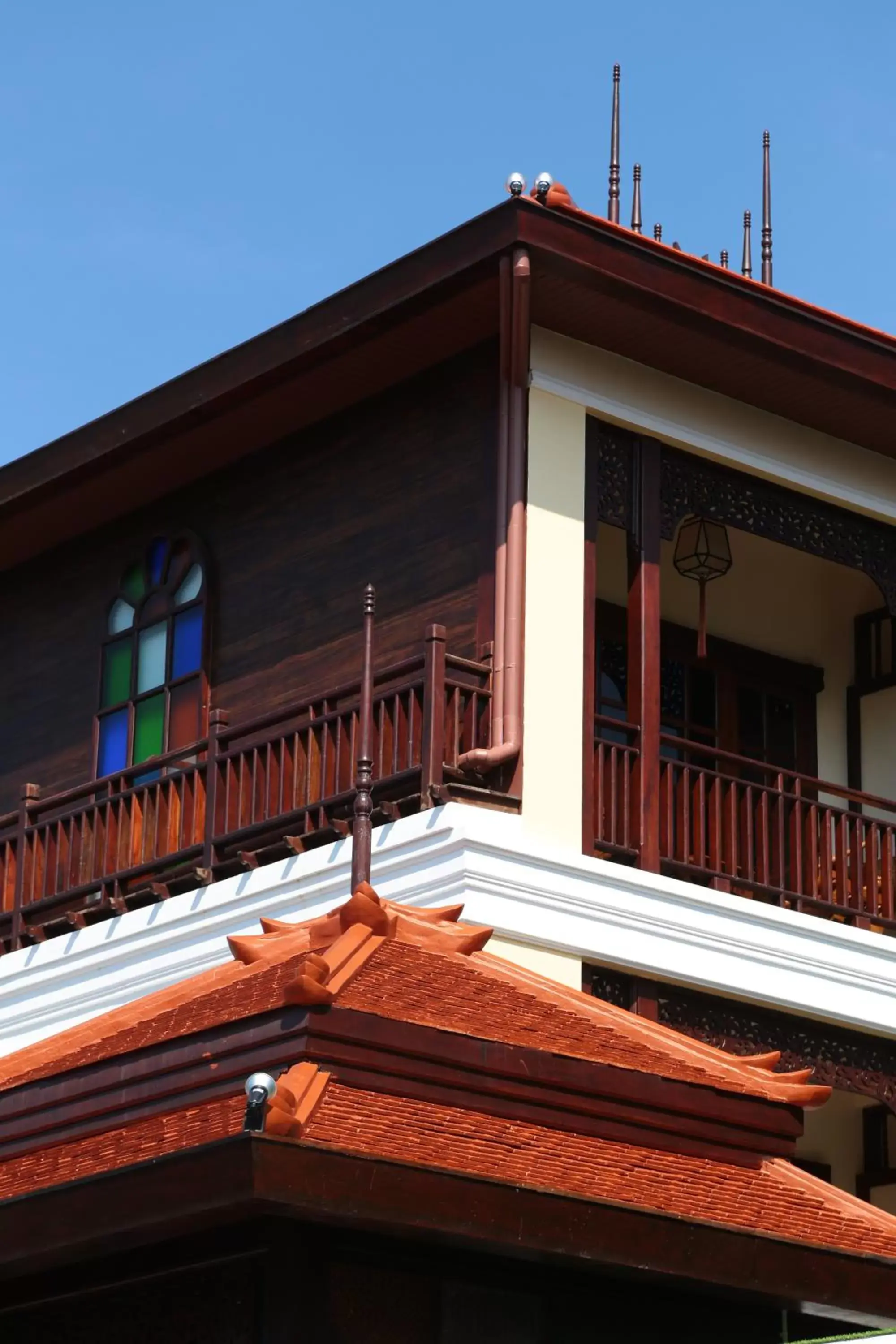 Decorative detail, Balcony/Terrace in Viangluang Resort