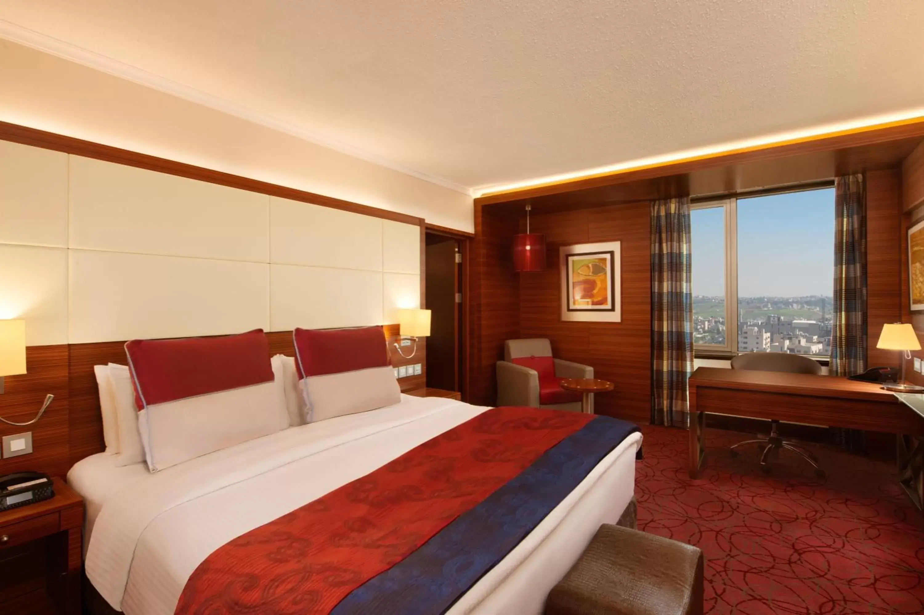 Photo of the whole room, Bed in Crowne Plaza Amman, an IHG Hotel