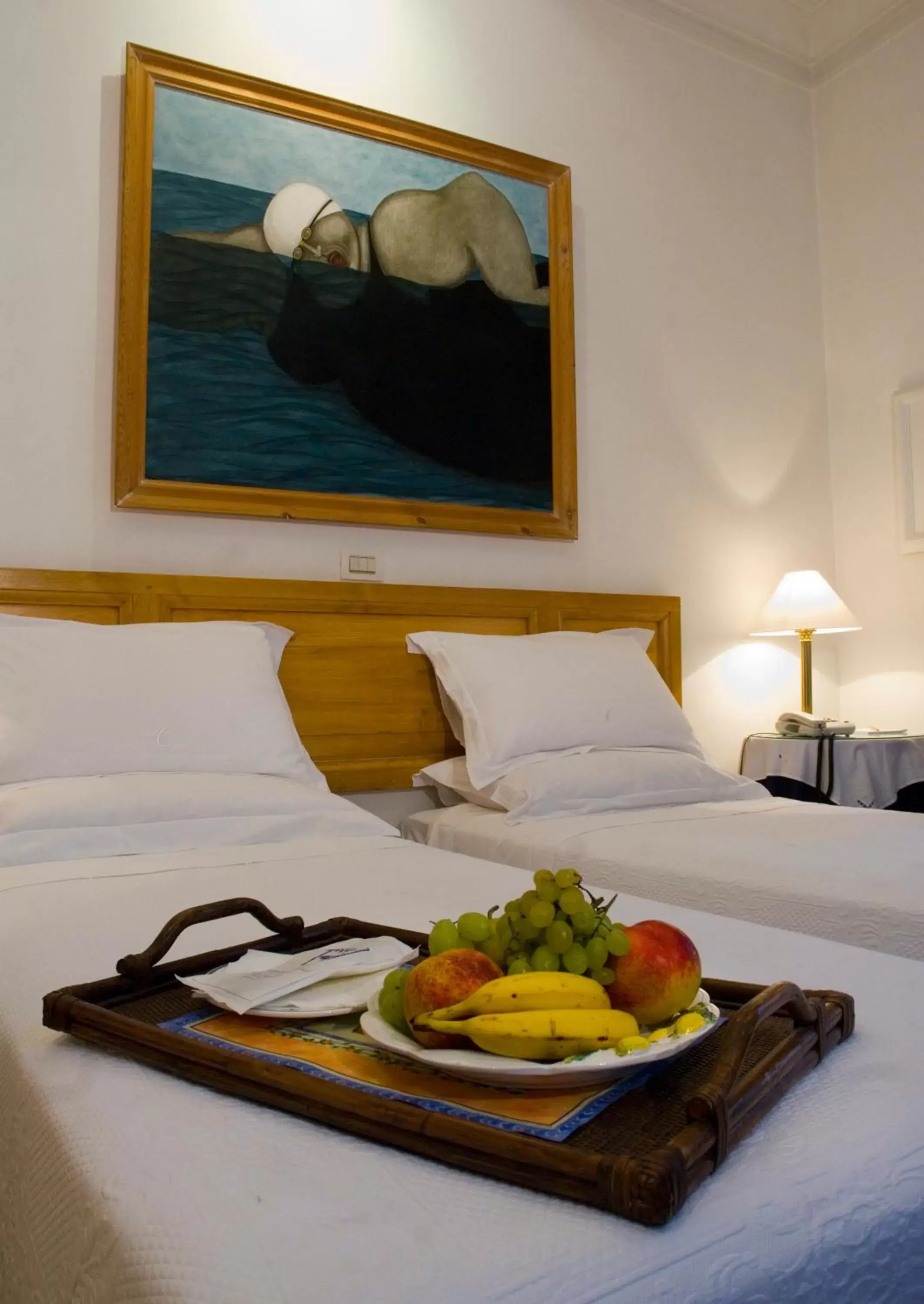 Food close-up, Bed in Hotel Locanda Cairoli