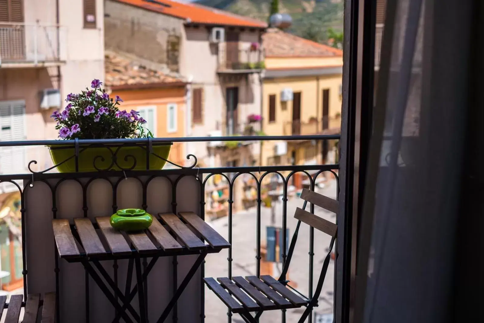 Balcony/Terrace in THE PALACE B&B and Apartments