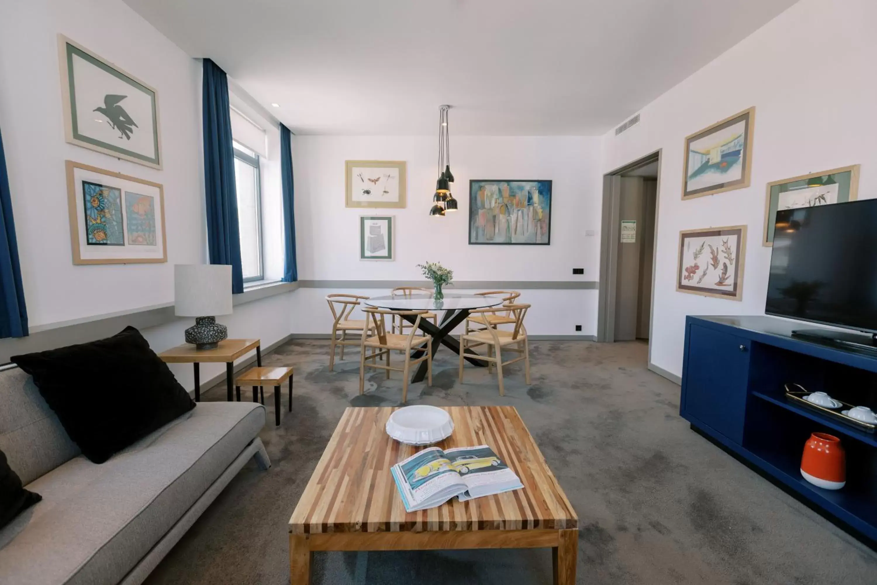 Living room in The Editory Artist Baixa Porto Hotel Living room in The Editory Artist Baixa Porto Hotel