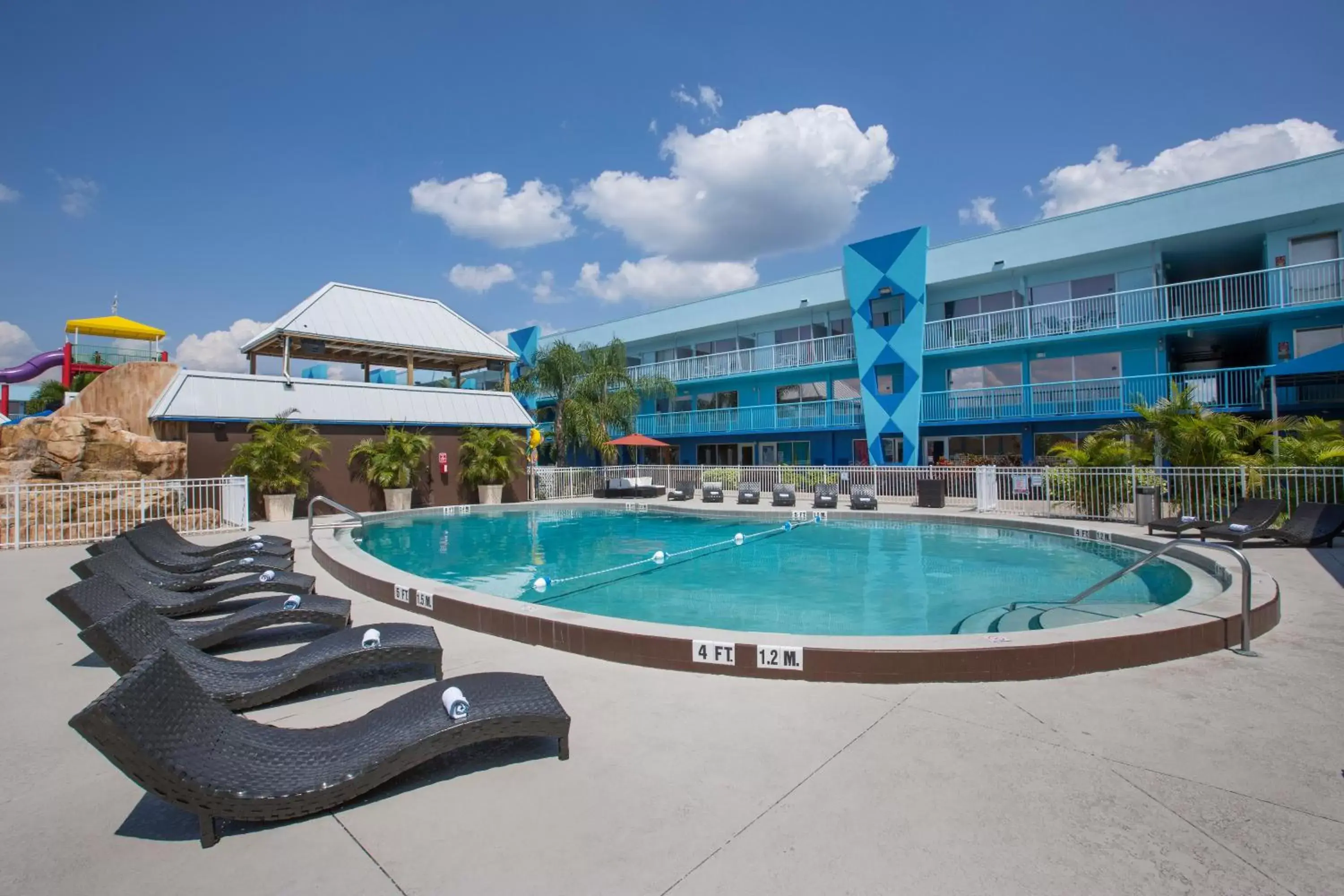 Swimming Pool in Flamingo Waterpark Resort