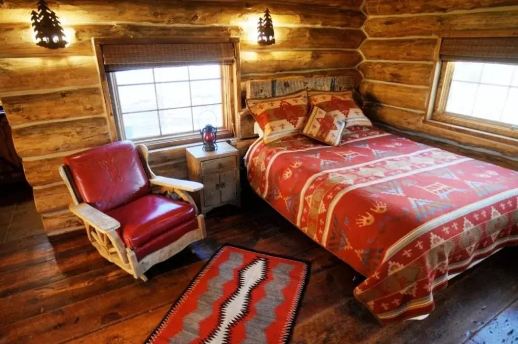 Bed in Canyon Of The Ancients Guest Ranch