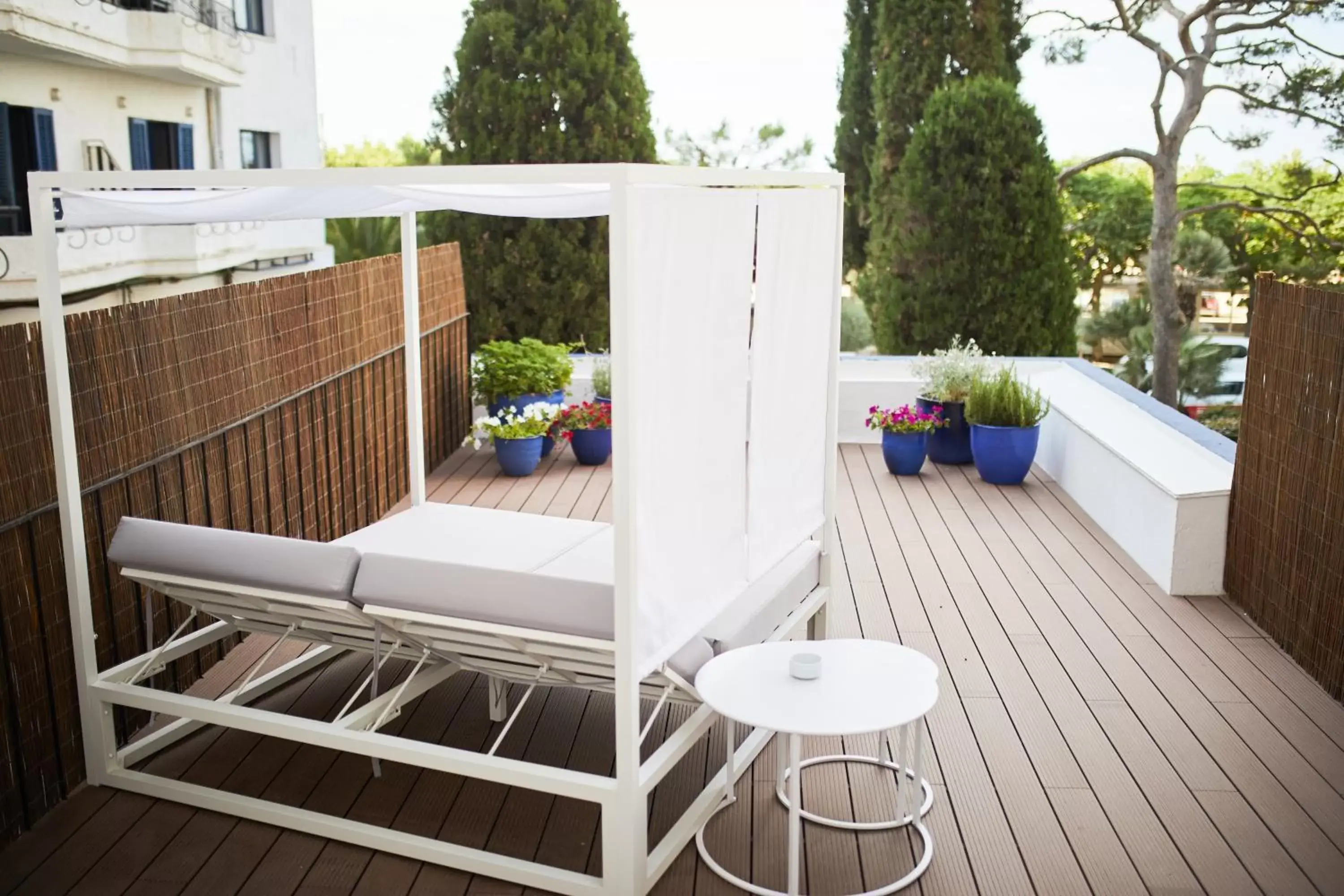 Balcony/Terrace in Hotel Trias