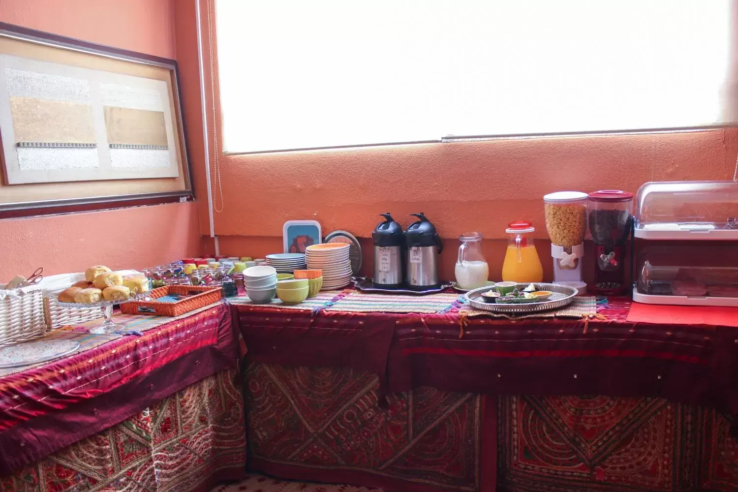 Continental breakfast in Porto Riad - Guest House