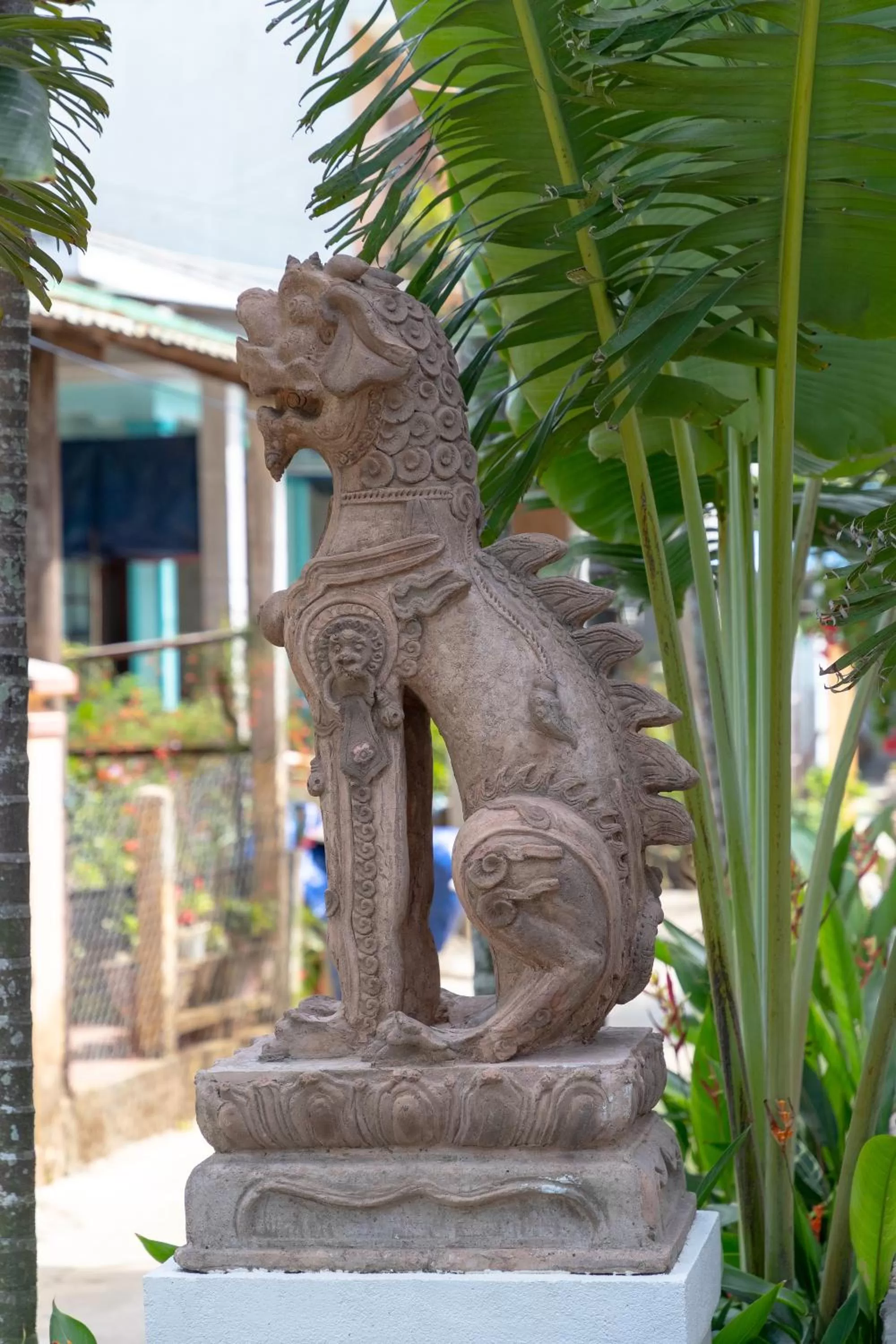 Decorative detail in Nghê Prana Hotel and Spa Hoi An
