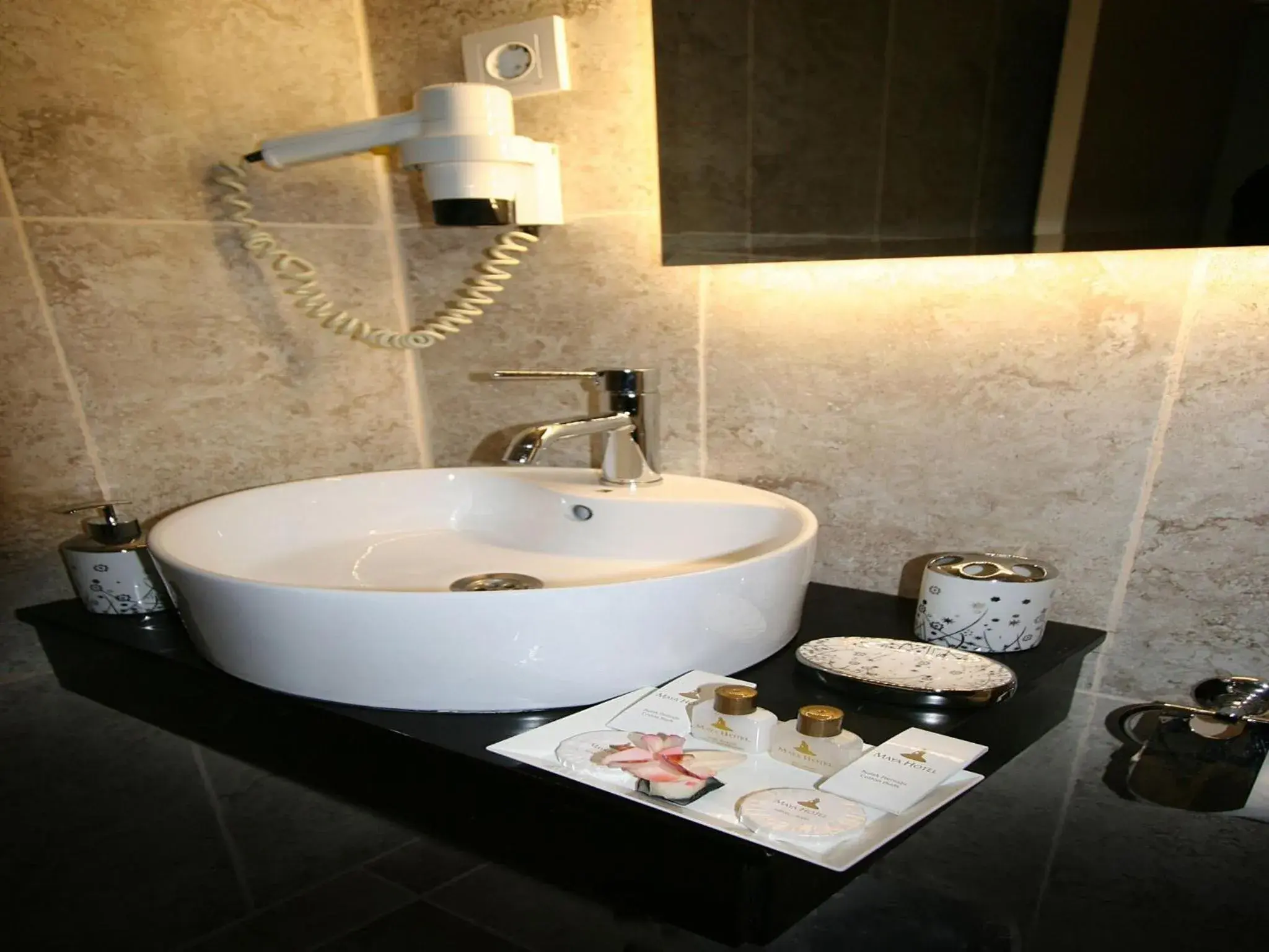 Bathroom in Maya Hotel