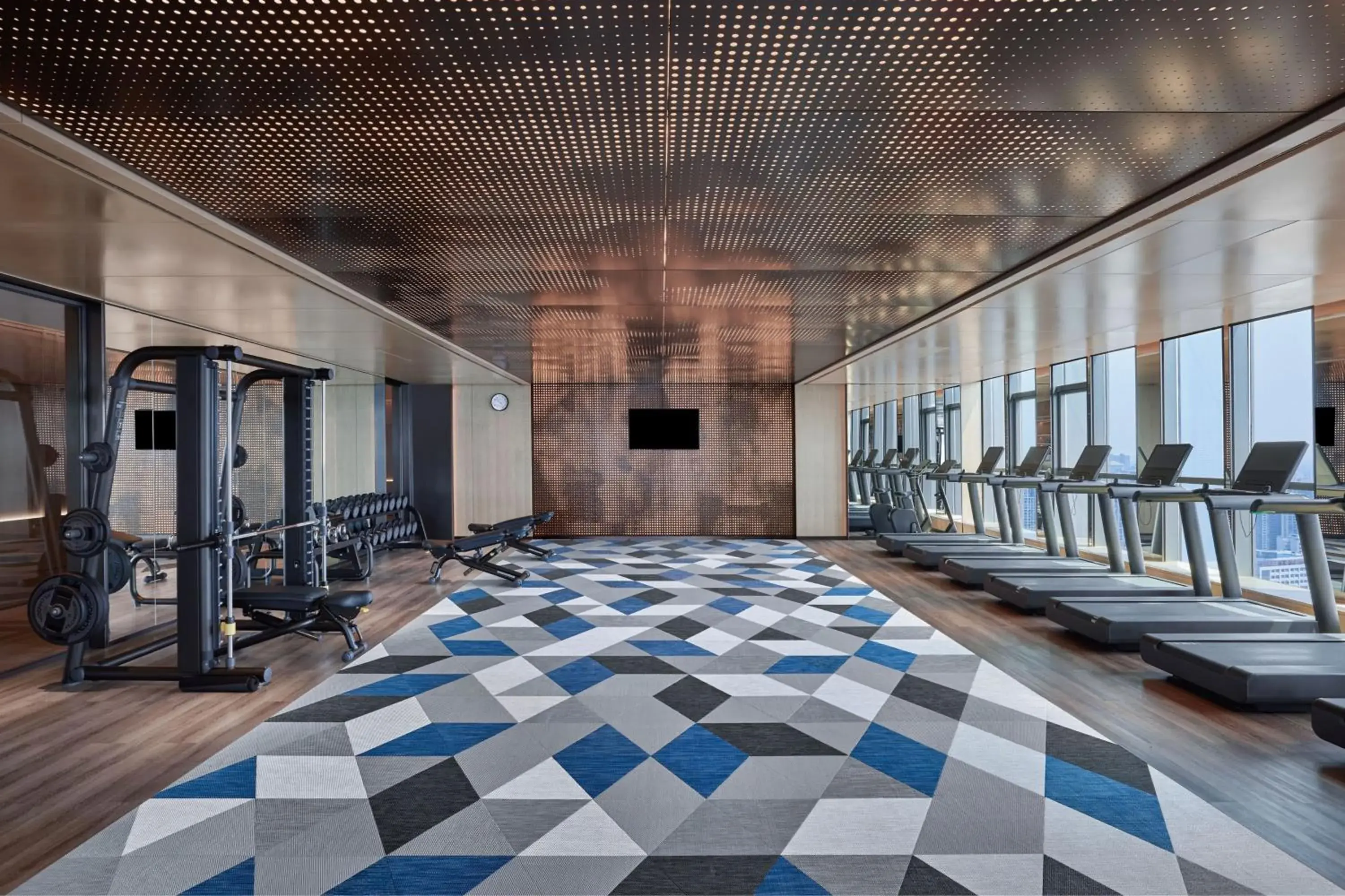Fitness centre/facilities, Swimming Pool in JW Marriott Hotel Changsha