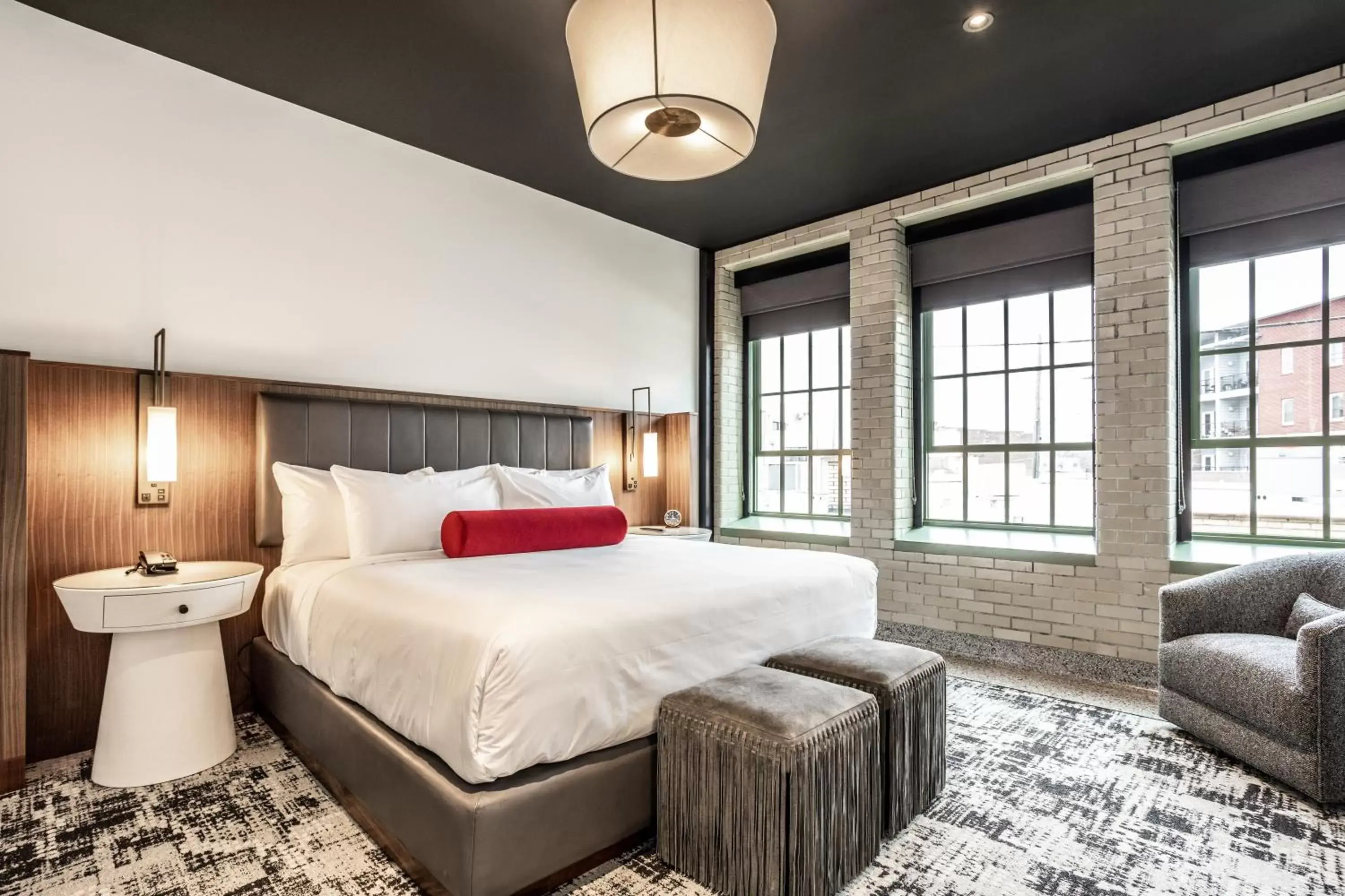 Bed in Bottleworks Hotel Bed in Bottleworks Hotel