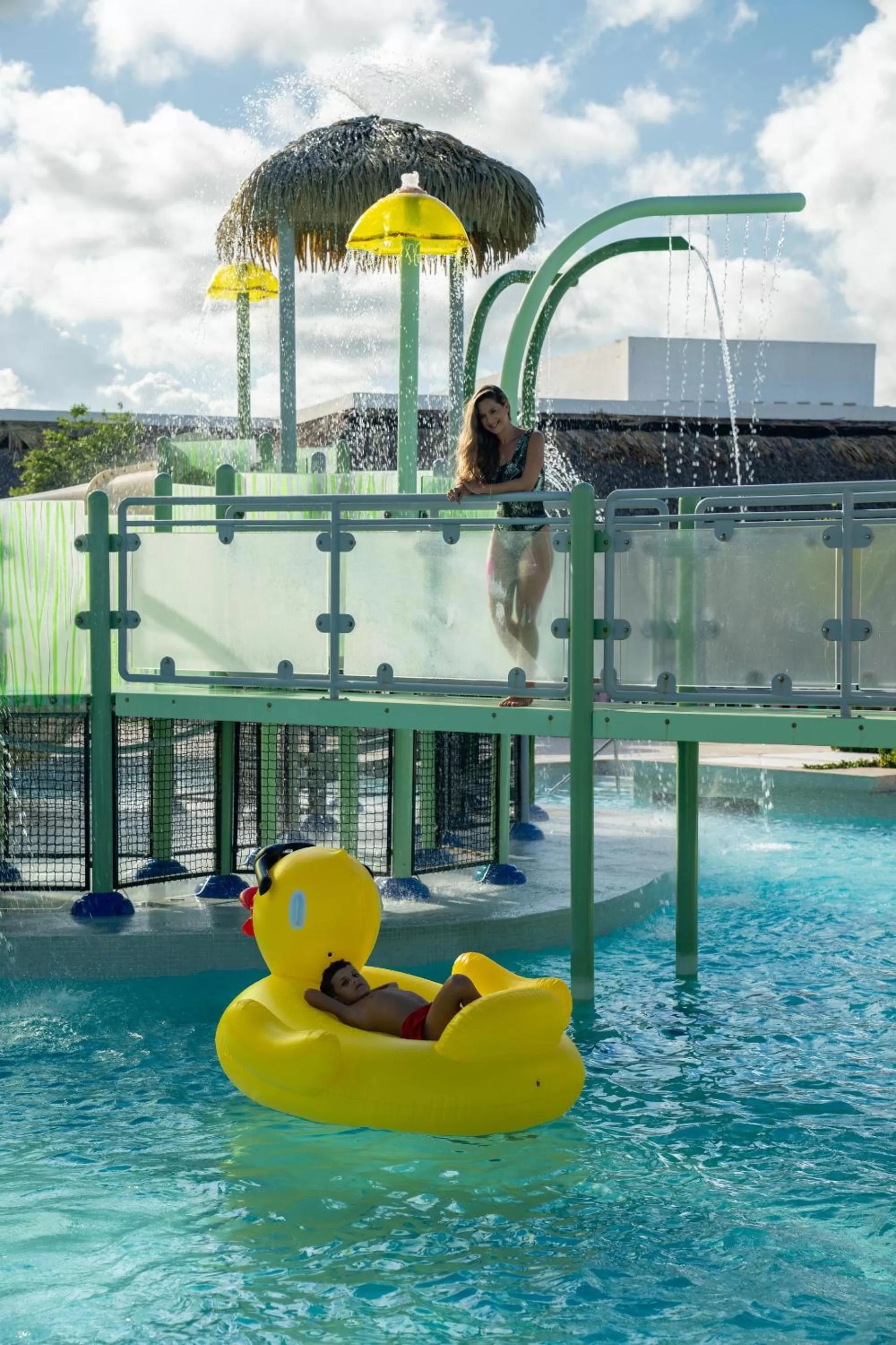 Aqua park, Swimming Pool in Falcon's Resort by Melia, All Suites - Punta Cana - Katmandu Park Included