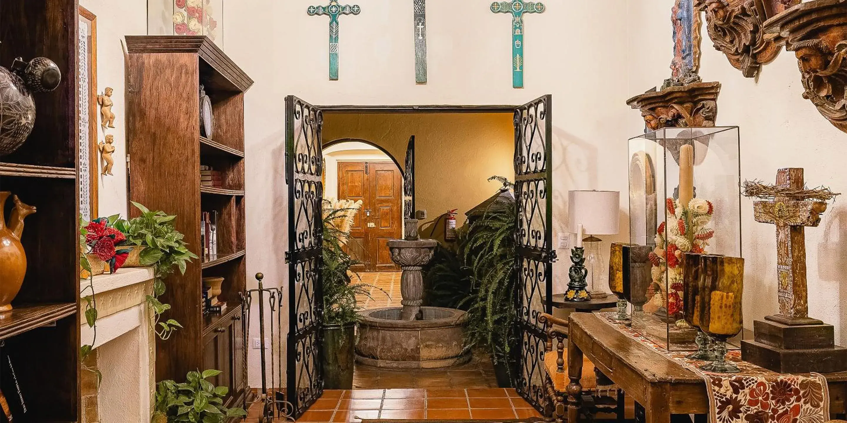 Living room in Hacienda El Santuario San Miguel de Allende