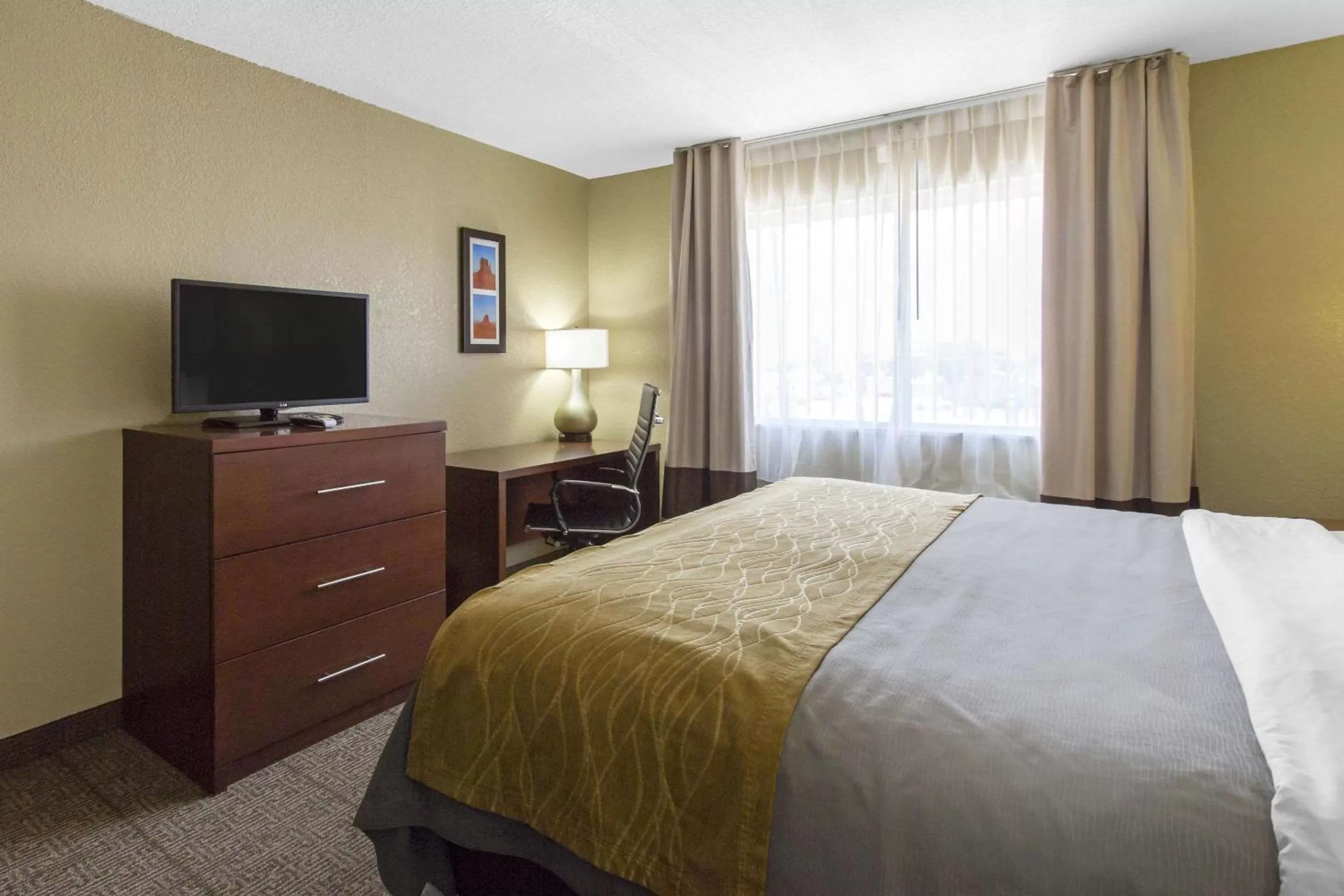 Photo of the whole room, Bed in Comfort Inn & Suites