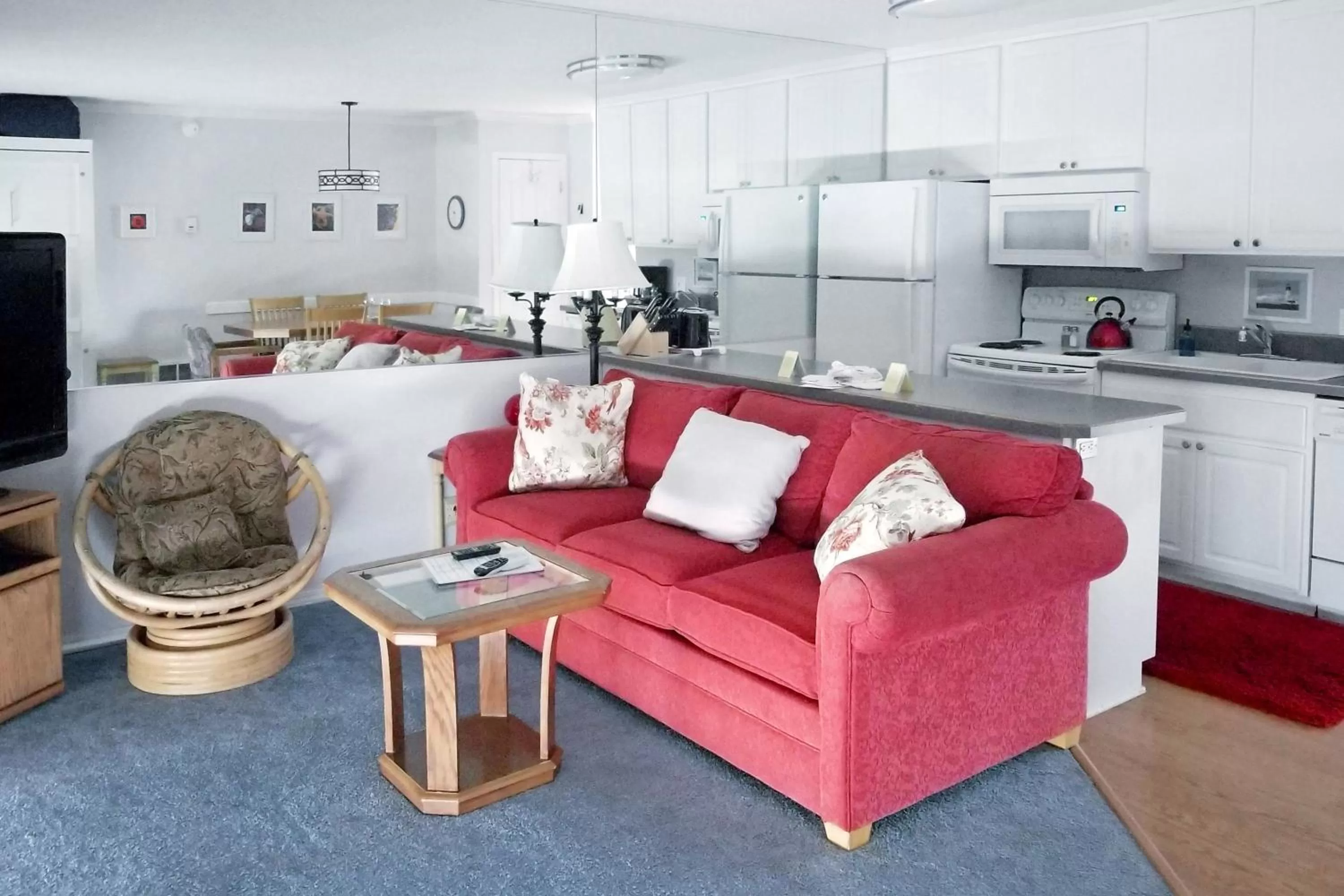 Kitchen or kitchenette in Ocean Terrace Condominiums