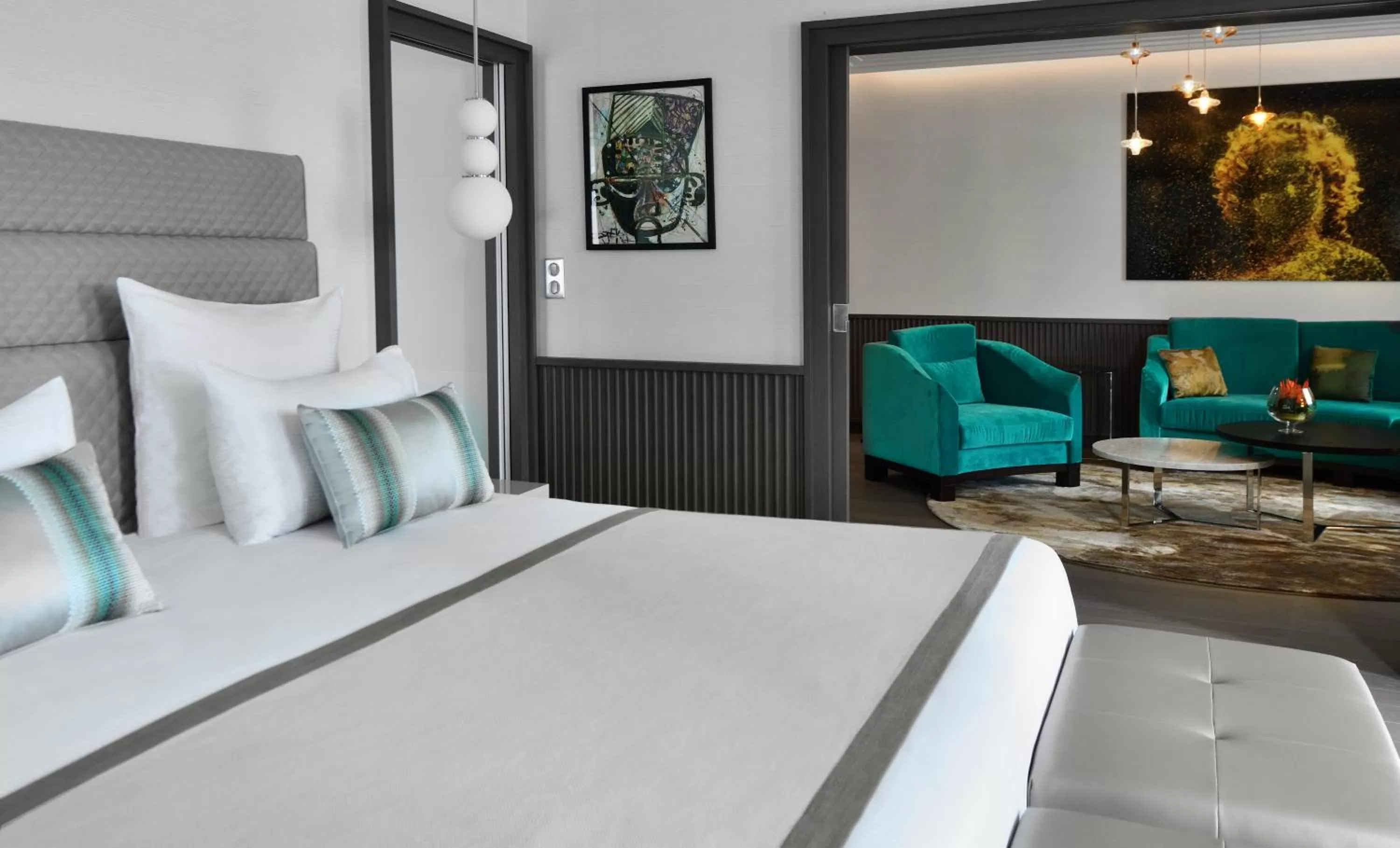 Bed in Movenpick Hotel Abidjan-Accor Group