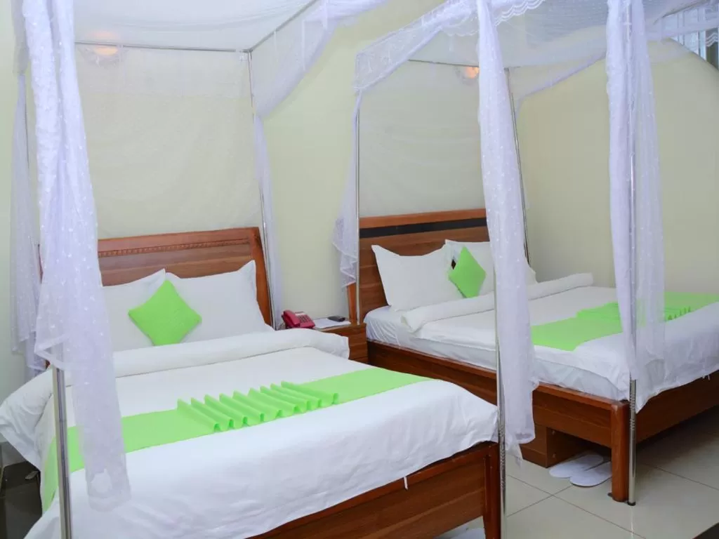 Bedroom, Bed in One Click Hotel