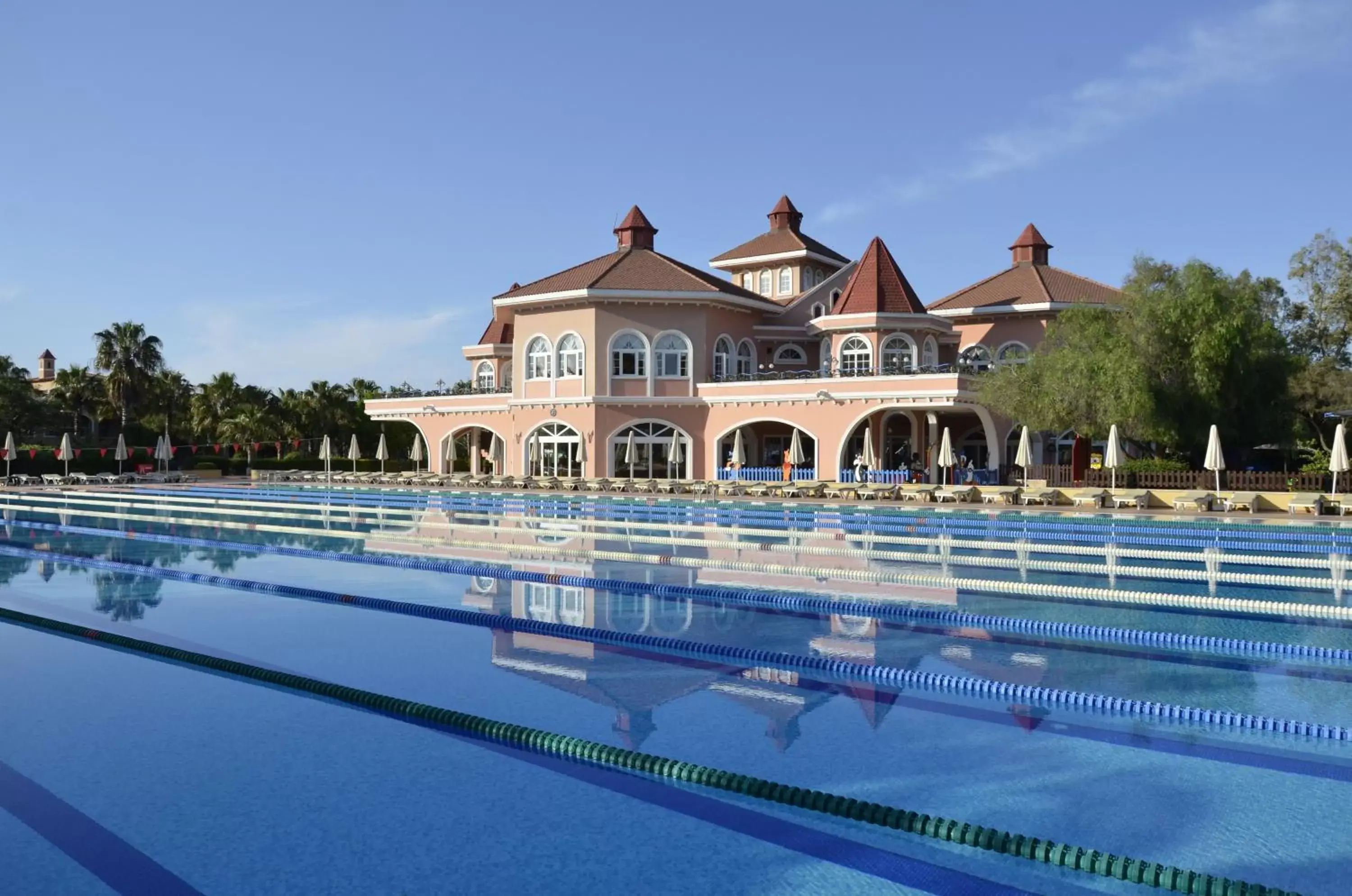 Swimming pool, Property Building in Sirene Belek Hotel